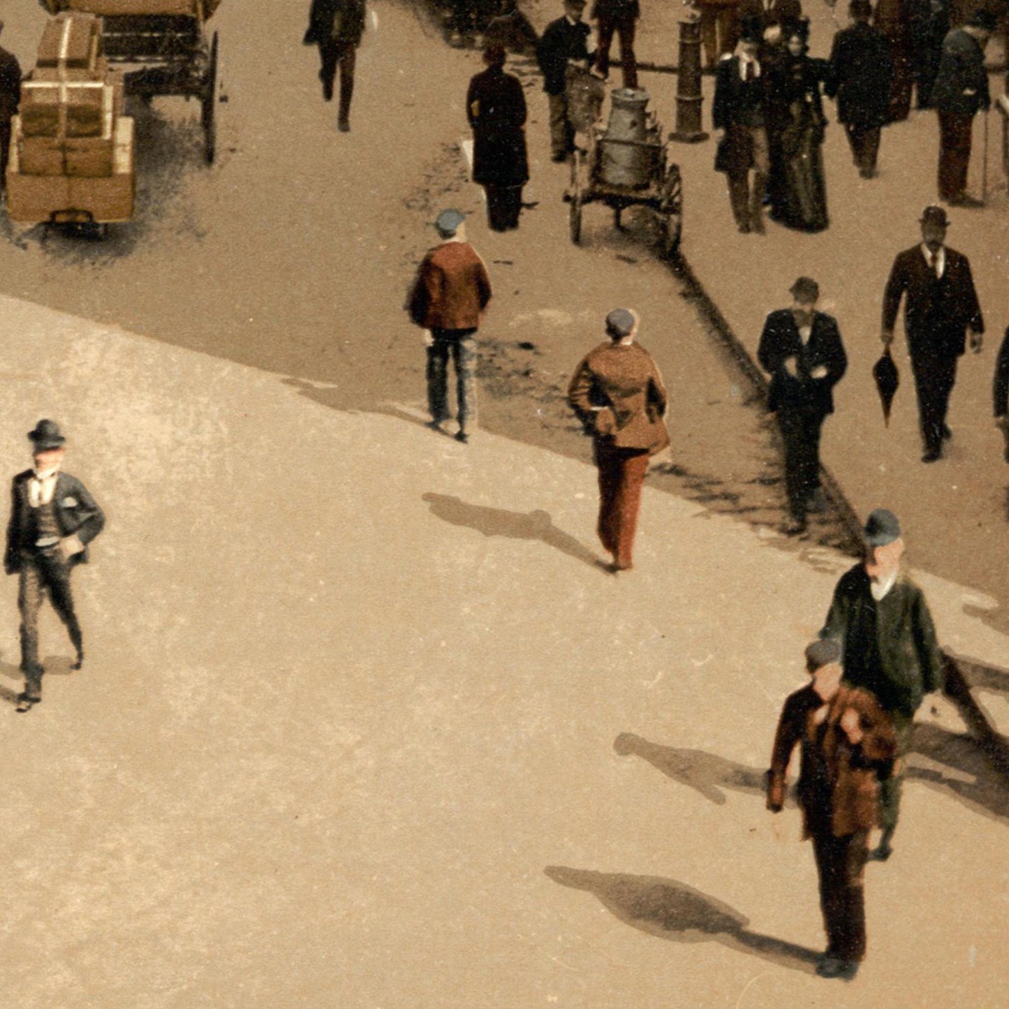 Historische Ansicht London Cheapside um 1895