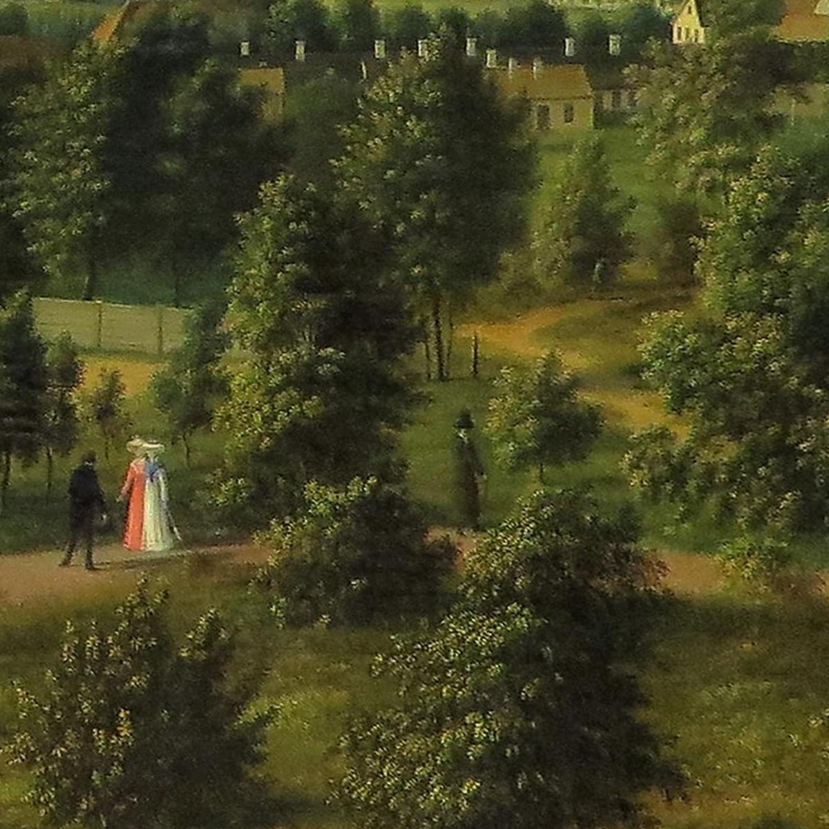 Historische Ansicht Potsdam um 1825