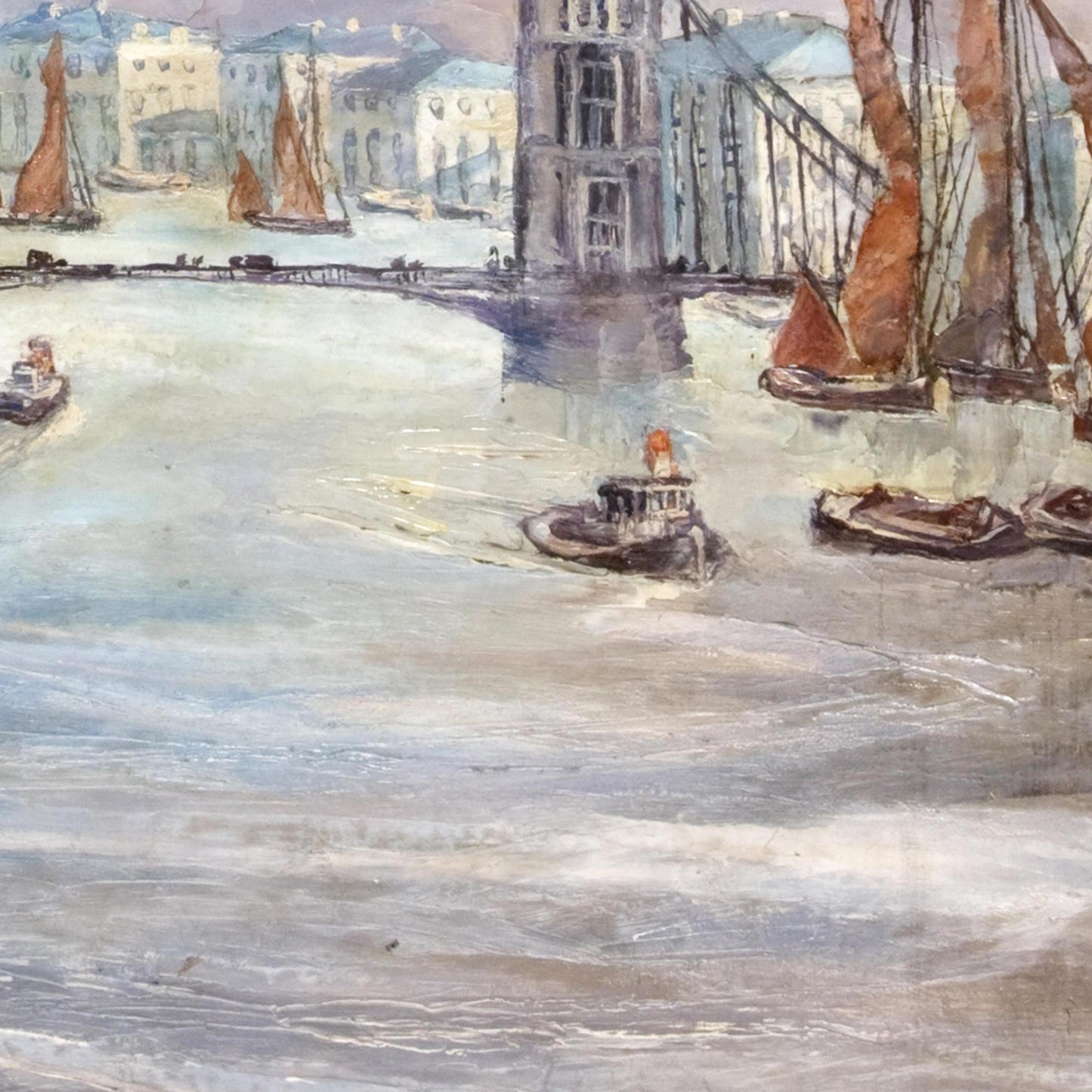 Historische Ansicht London Tower Bridge um 1939