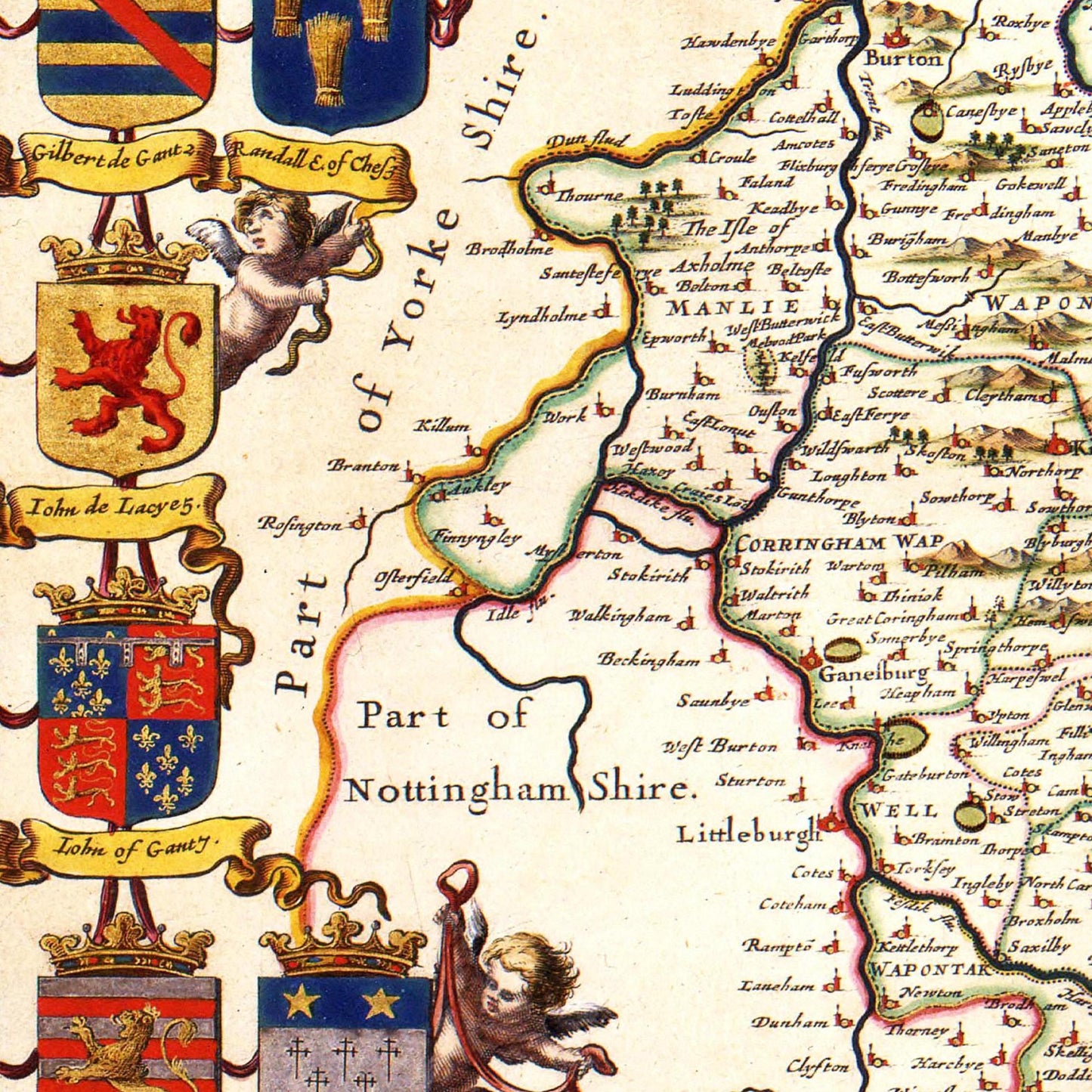 Historical city map Test product horizontal 3 sizes