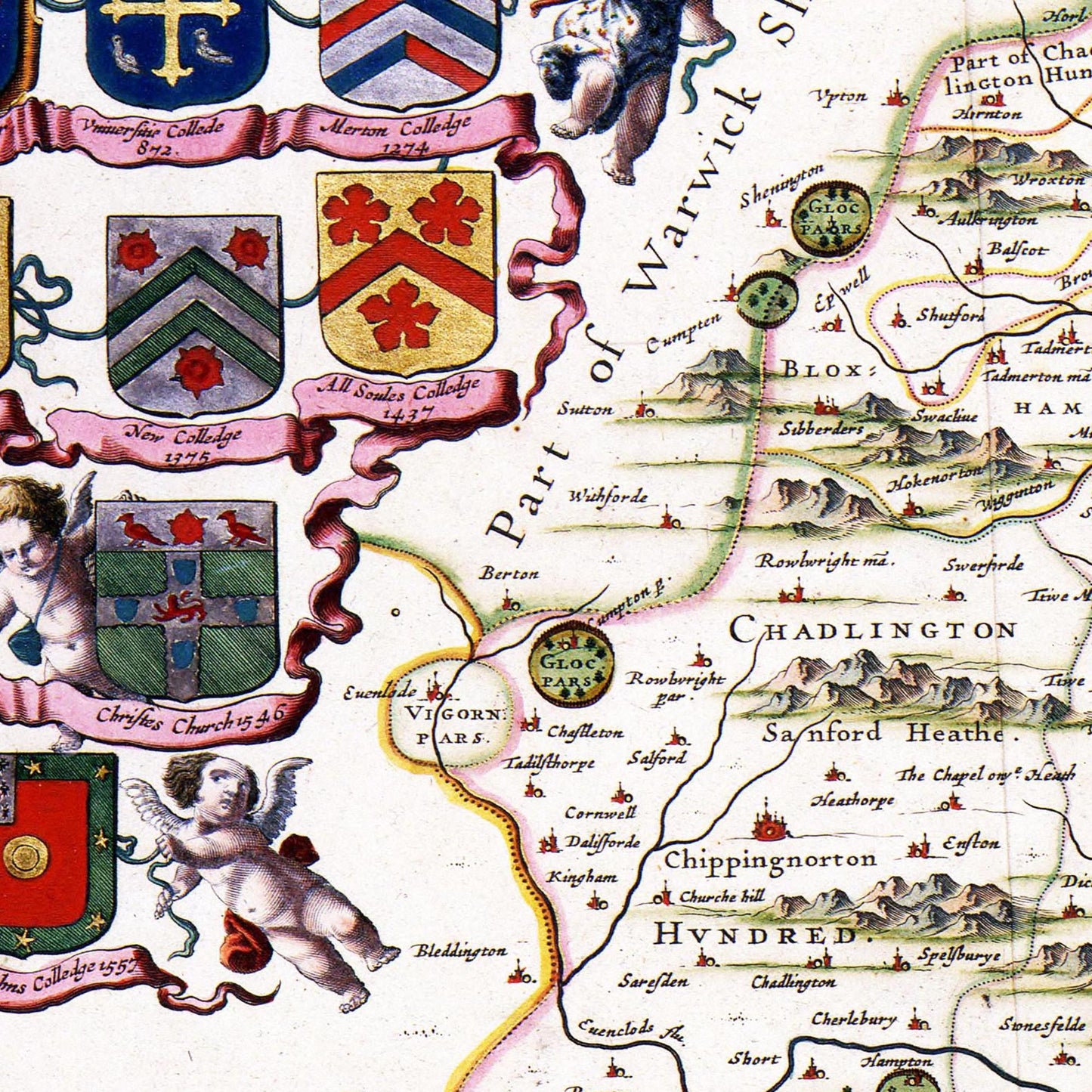 Historical city map Test product horizontal 3 sizes