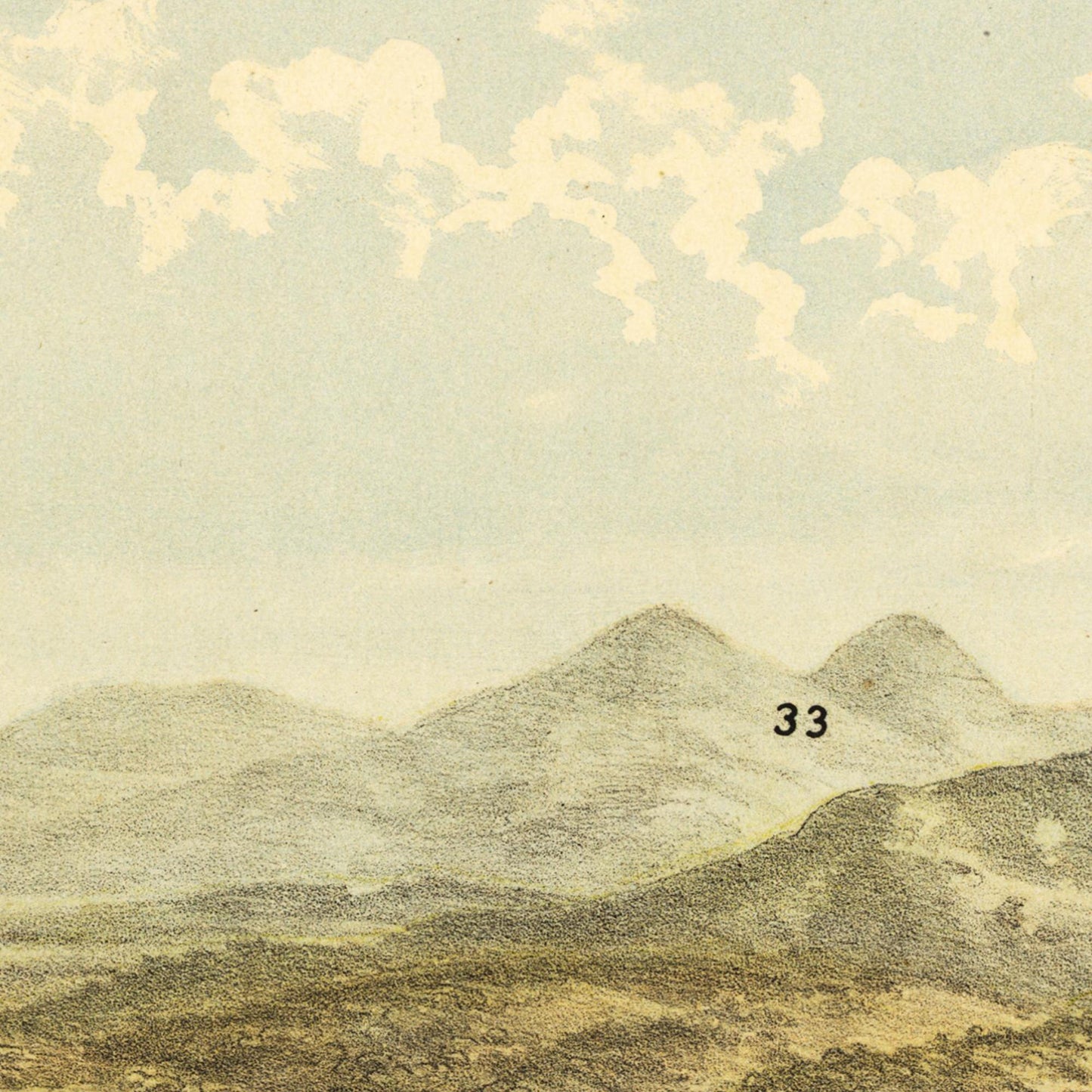 Historische Stadtansicht San Francisco um 1846