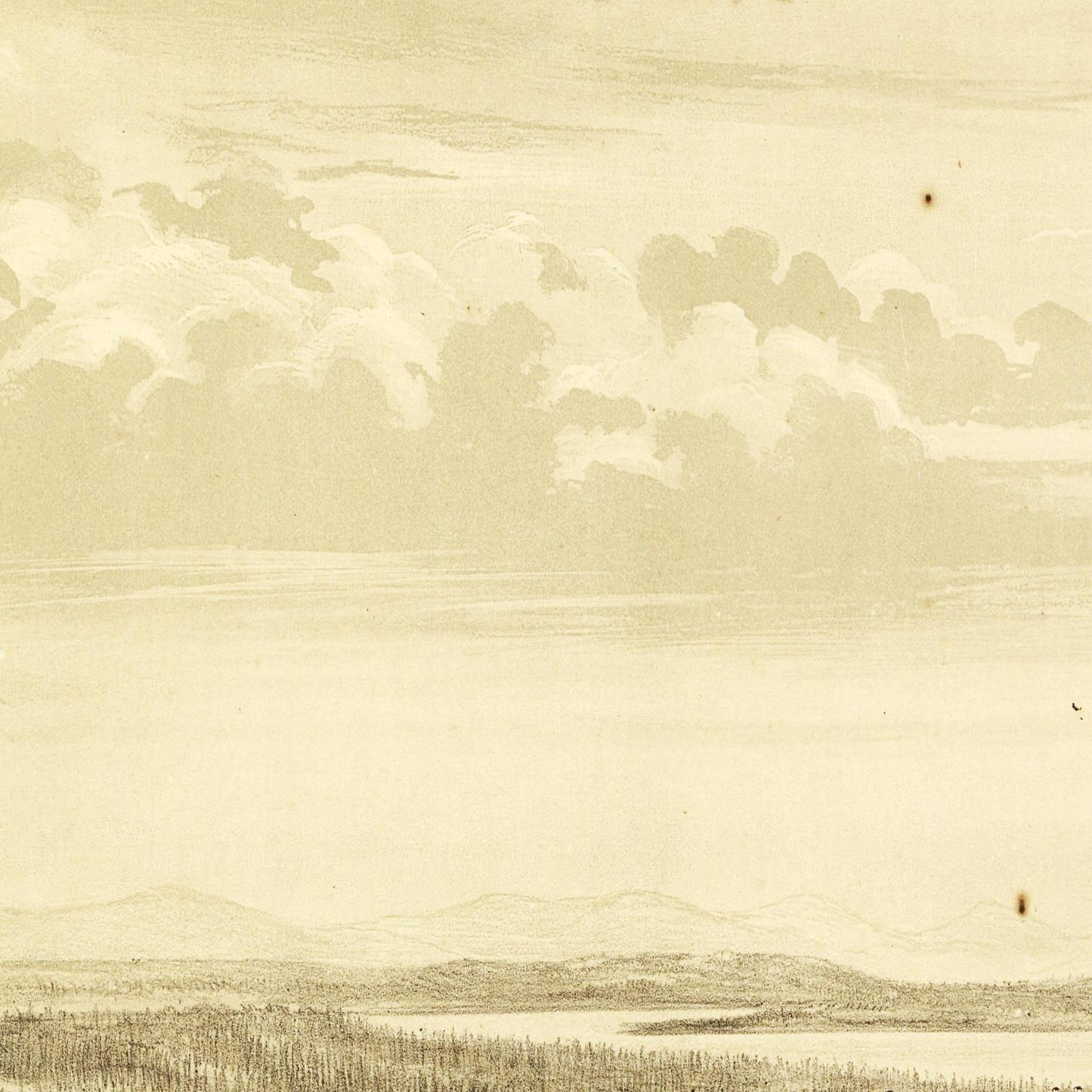 Historische Stadtansicht Seattle um 1878