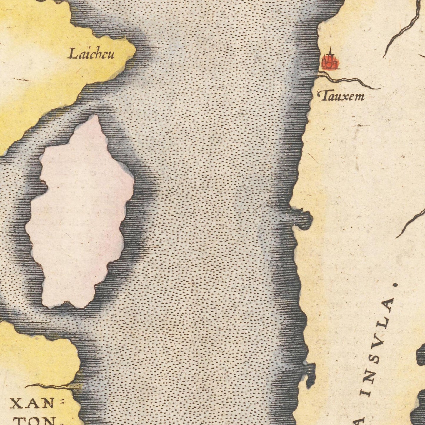 Historical city map Test product horizontal 3 sizes