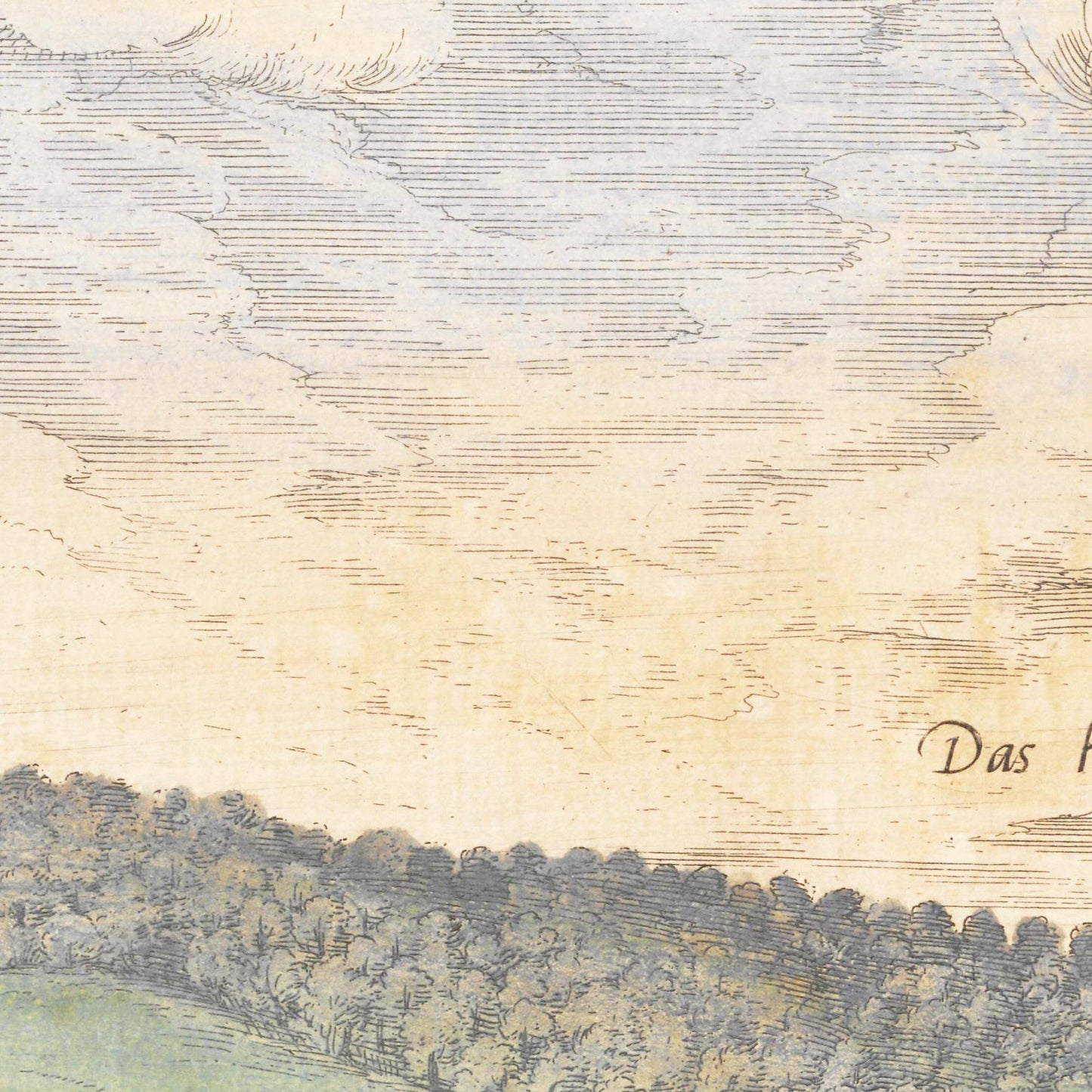 Historische Stadtansicht Arnsberg um 1592