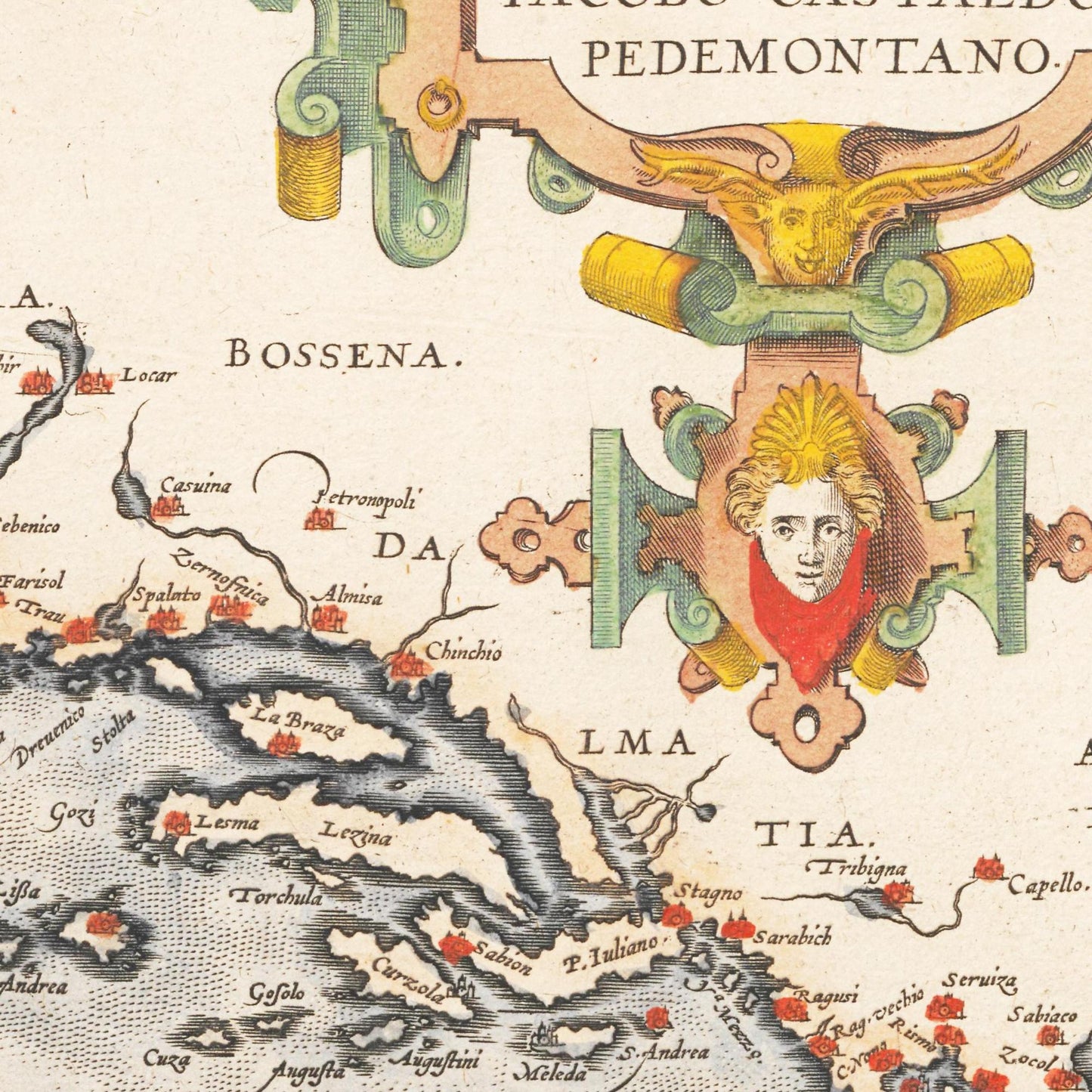 Historical city map Test product horizontal 3 sizes