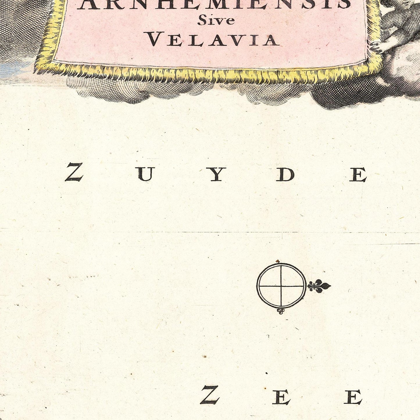 Historische Landkarte Provinz Gelderland um 1680