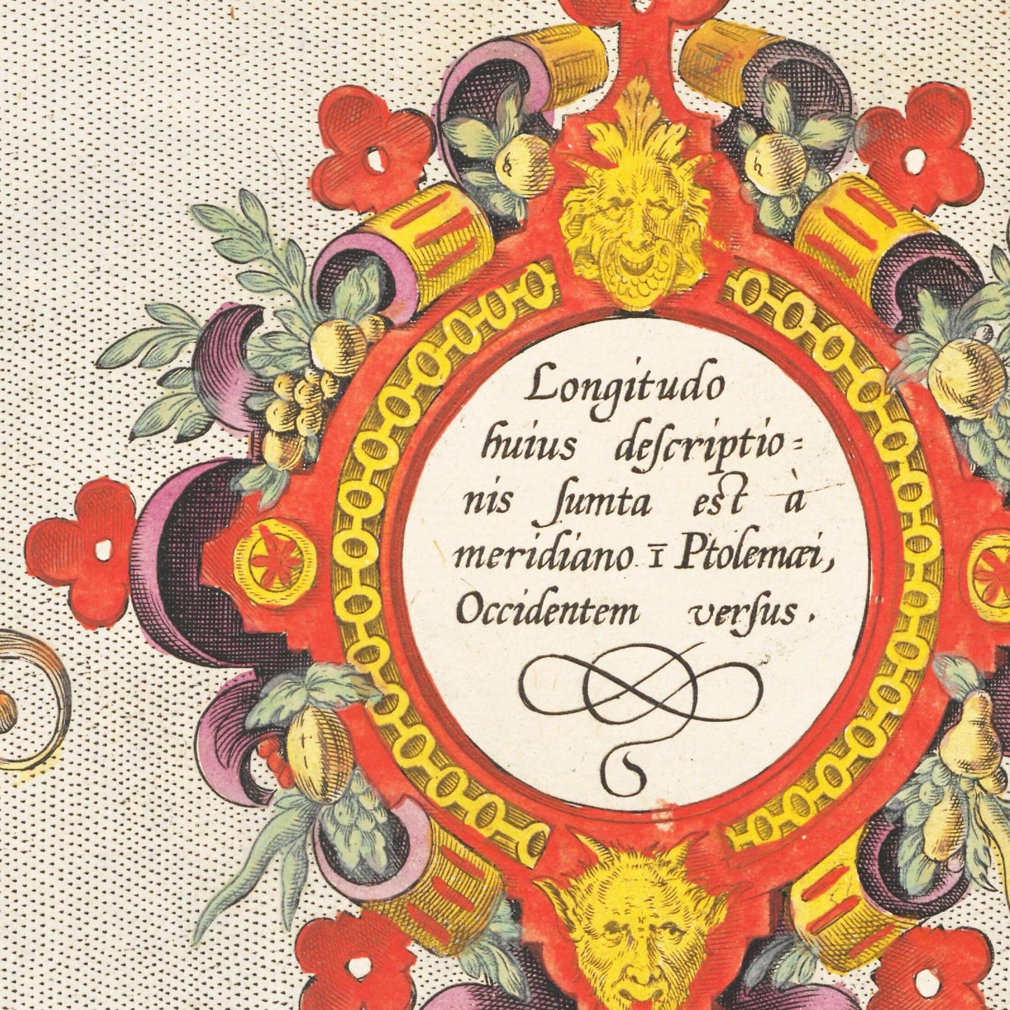 Historische Landkarte Azoren um 1609