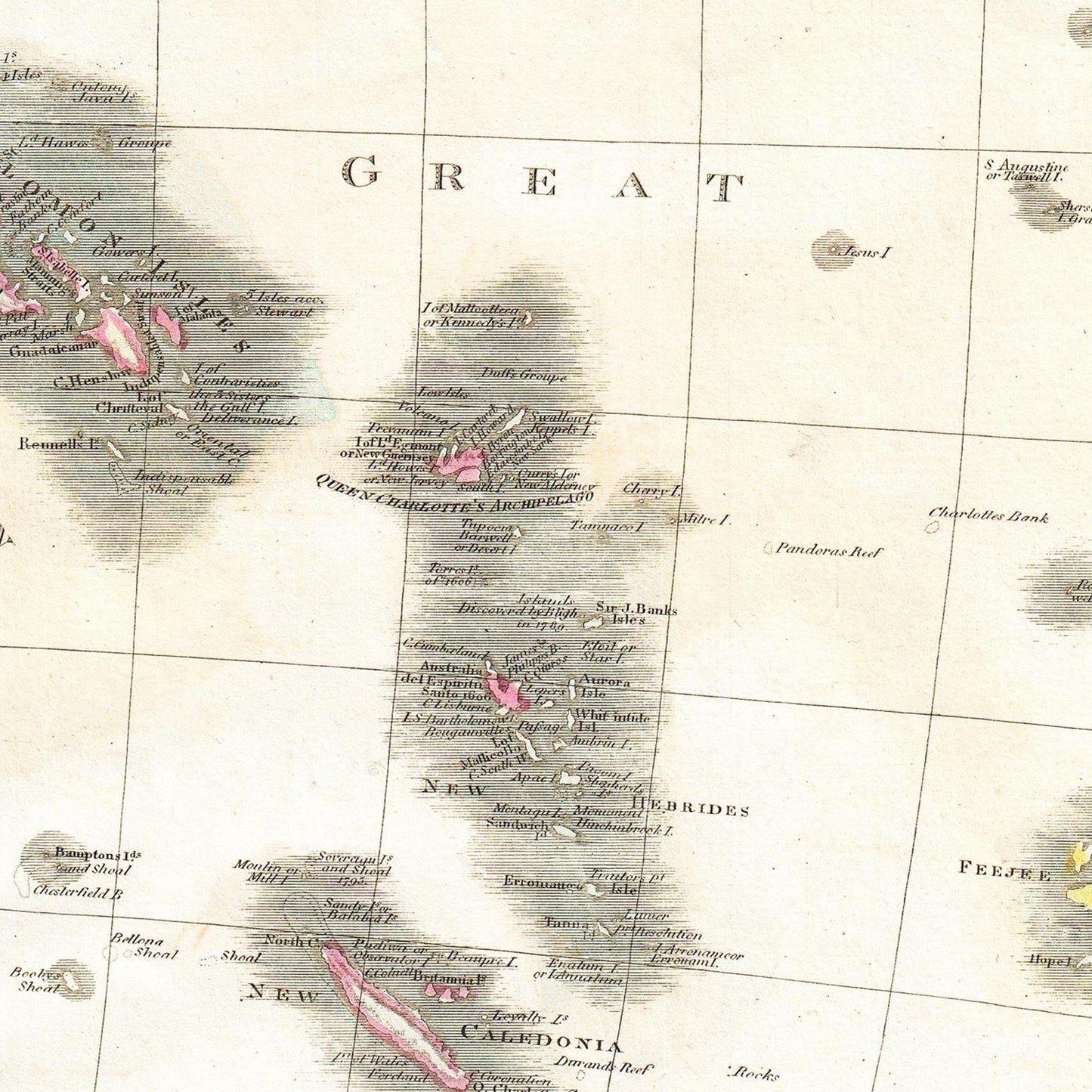 Historical city map Test product horizontal 3 sizes