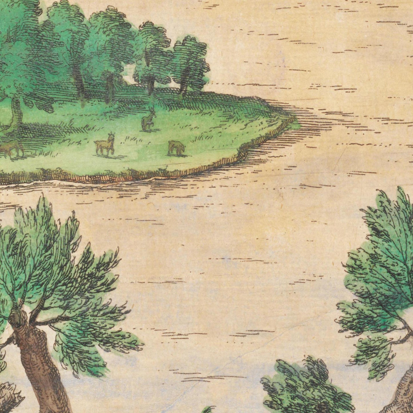 Historische Stadtansicht Bratislava um 1592