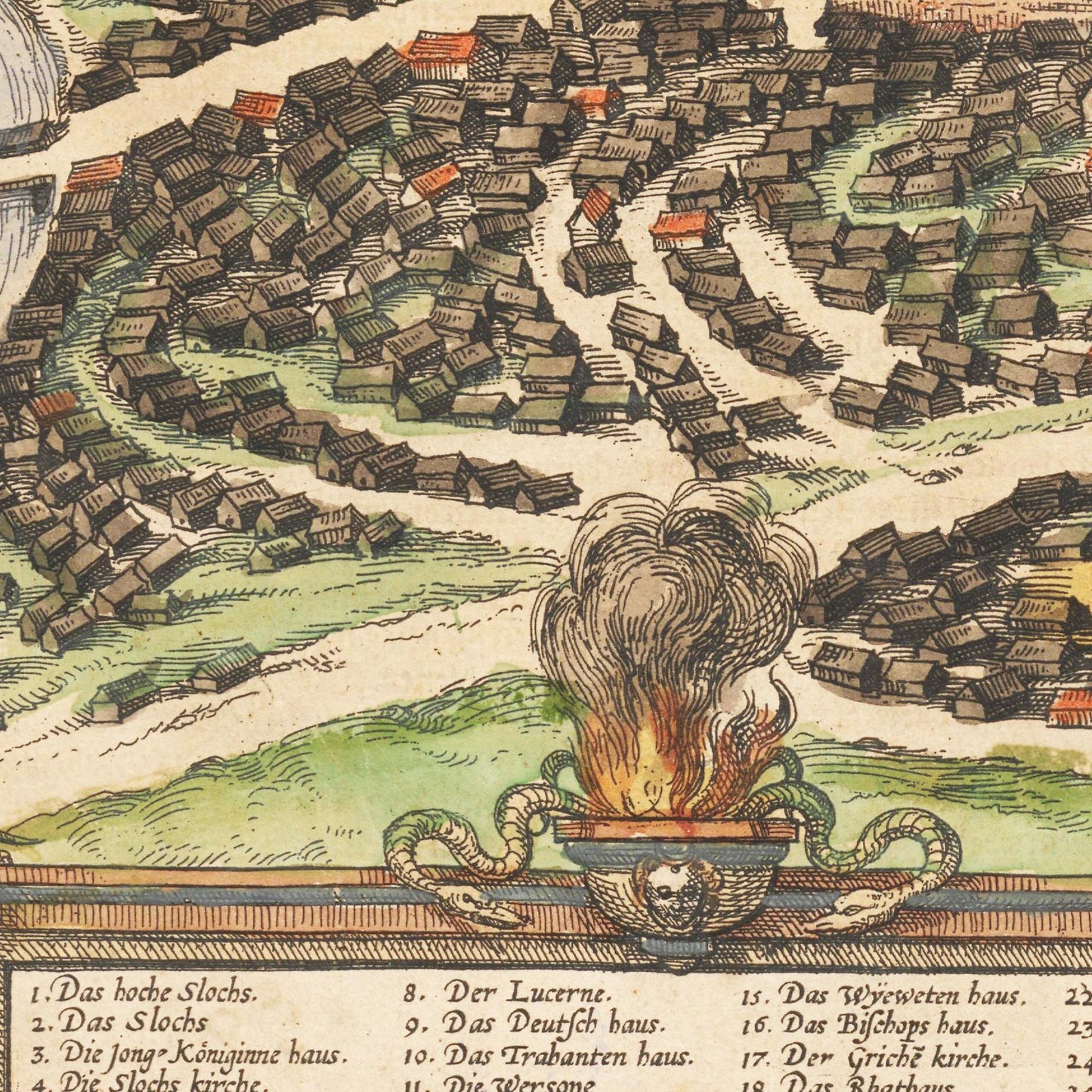 Historical city map Test product horizontal 3 sizes