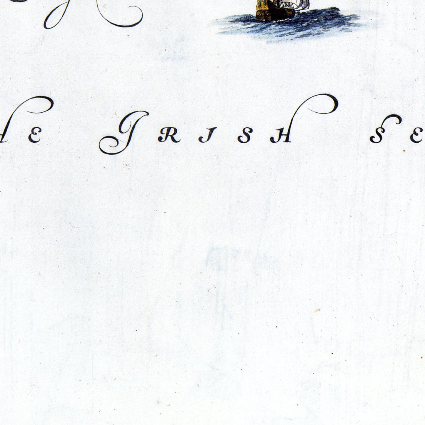 Historische Landkarte Lancashire um 1646