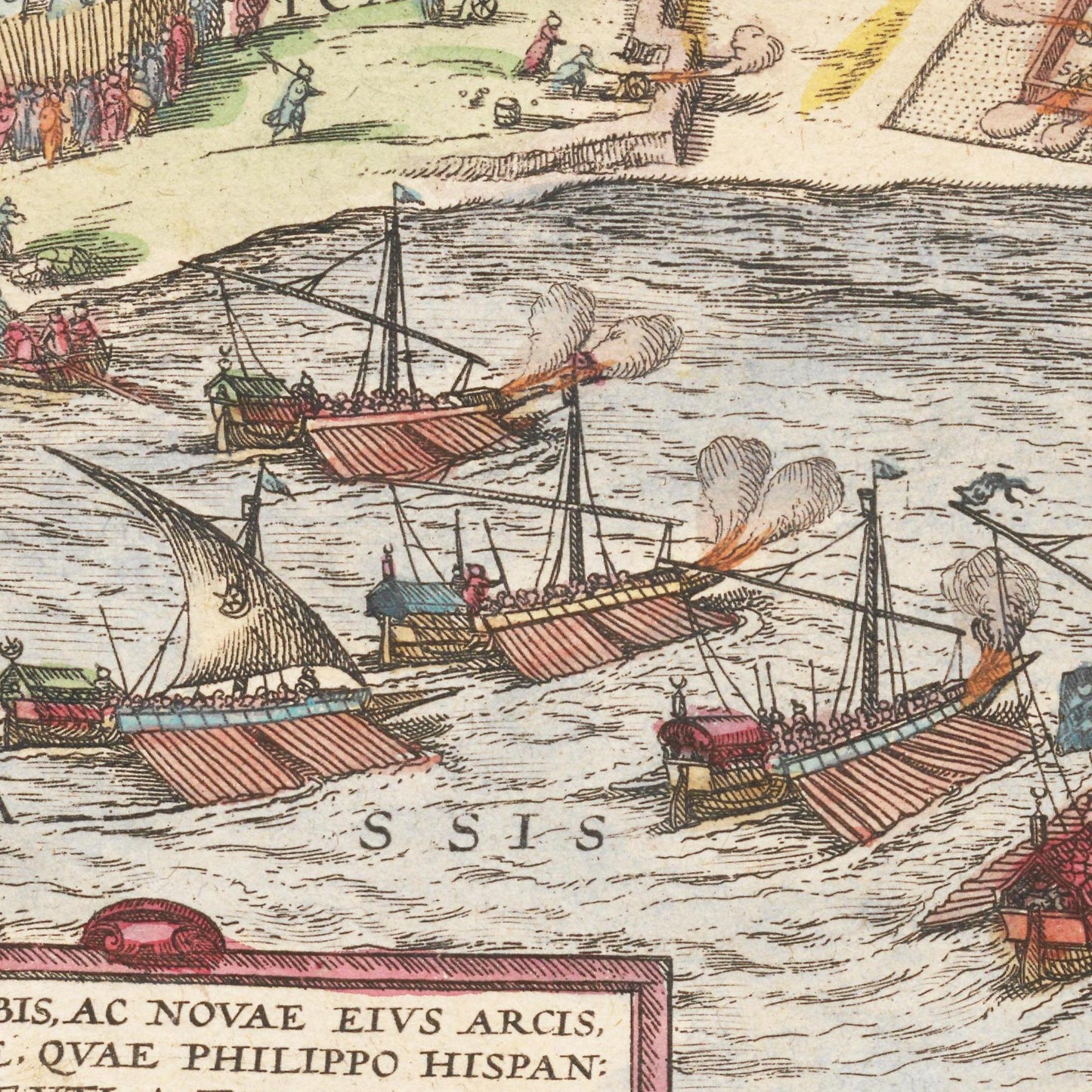 Historical city map Test product horizontal 3 sizes