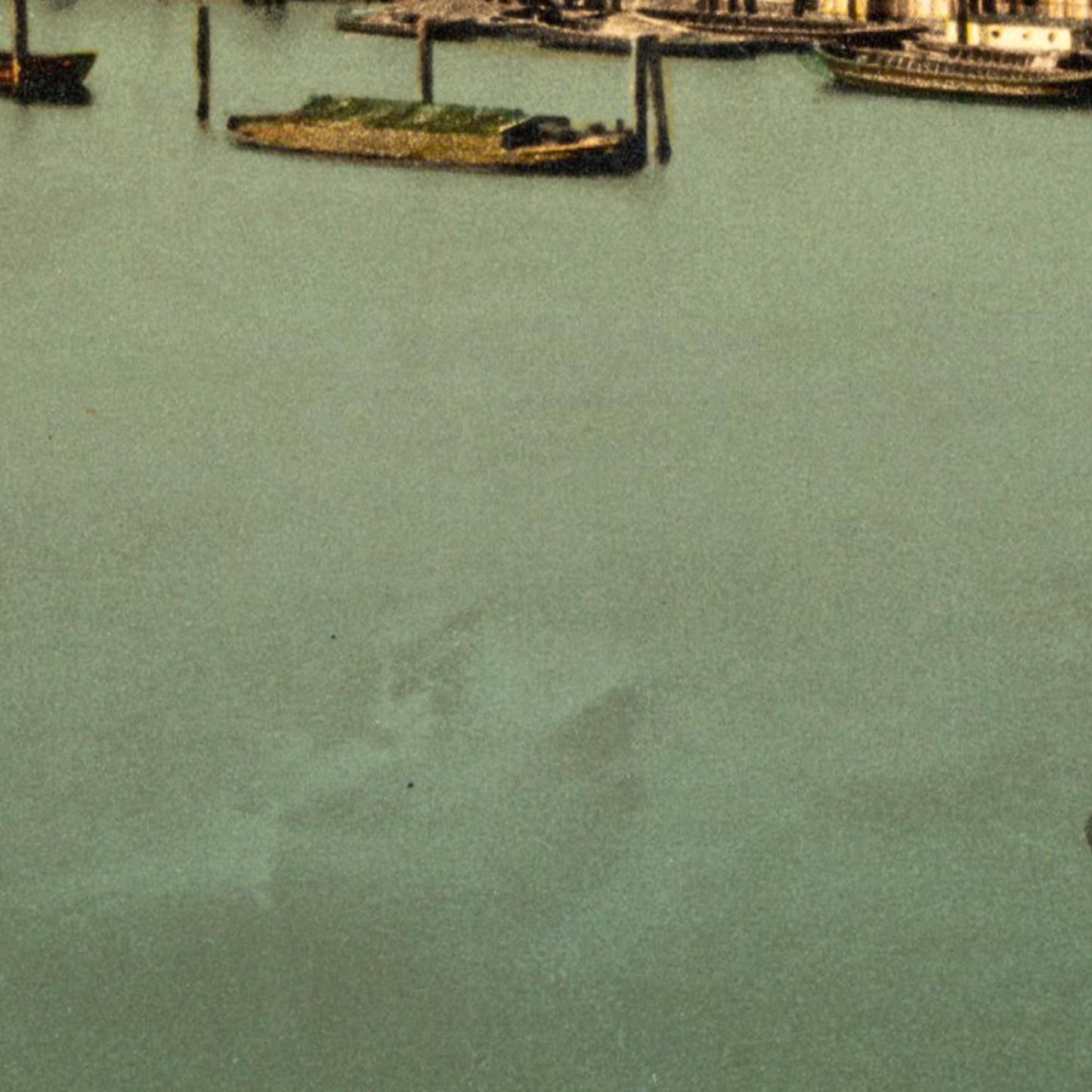 Historische Ansicht Hamburger Hafen um 1895