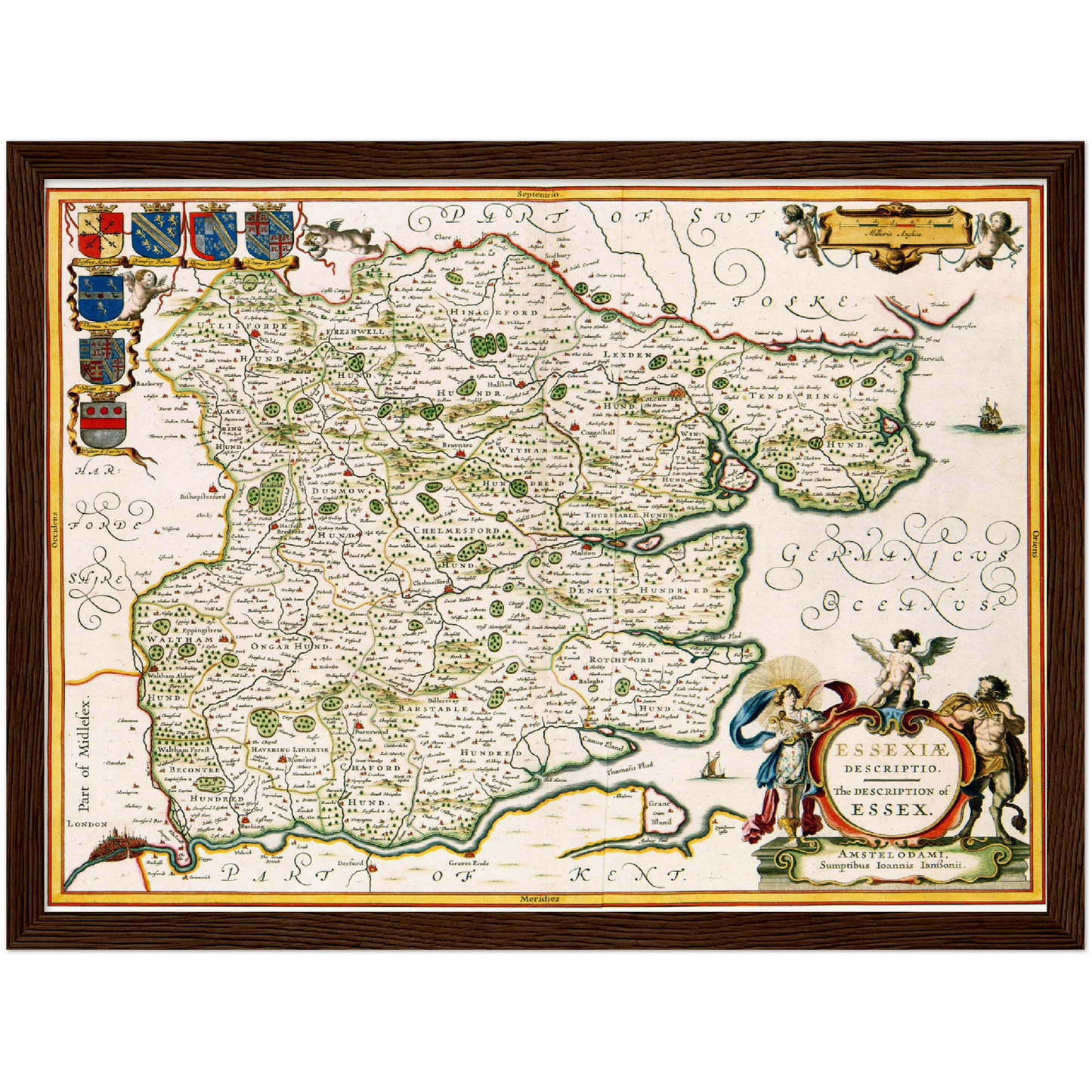 Historical city map Test product horizontal 3 sizes