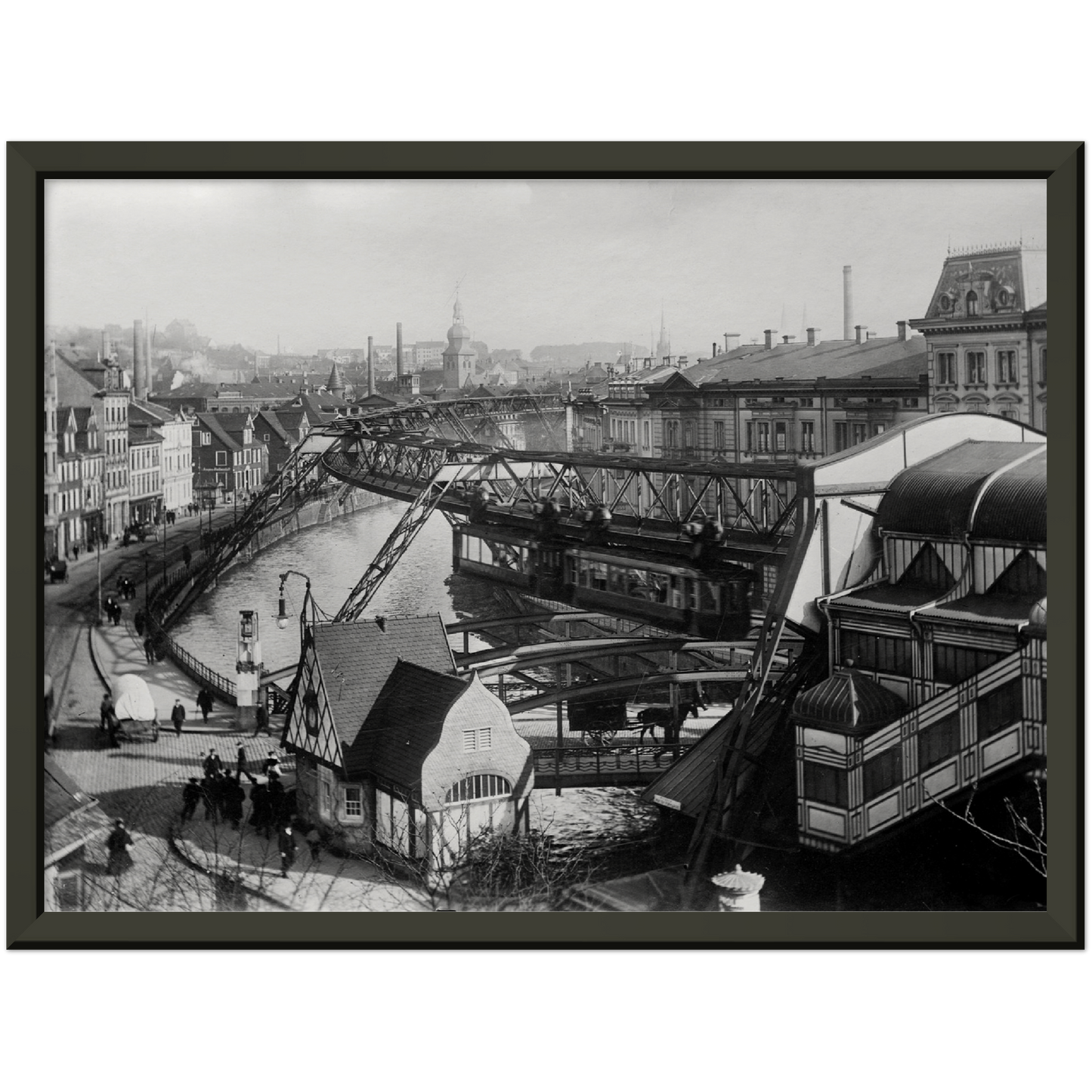 Historische Ansicht Wuppertaler um 1913