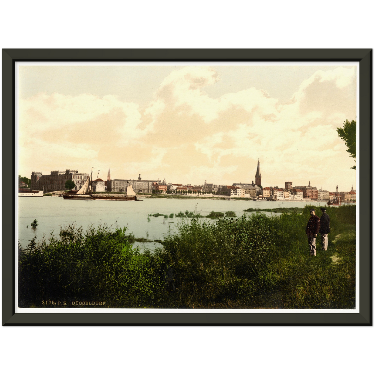 Historische Ansicht Düsseldorf um 1895