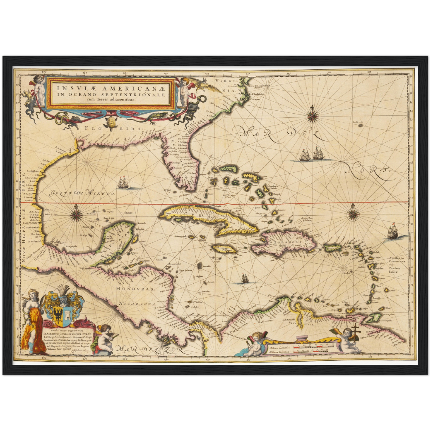 Historical city map Test product horizontal 3 sizes