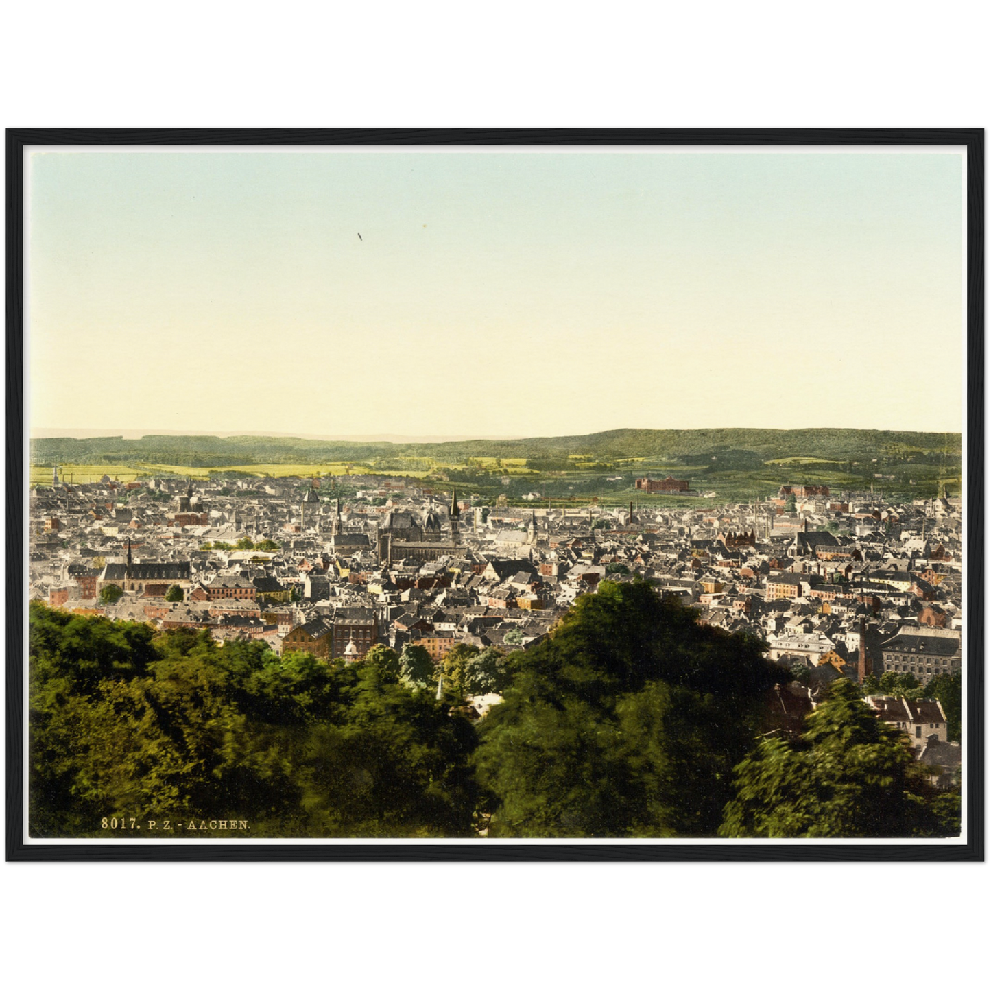 Historische Ansicht Aachen um 1895