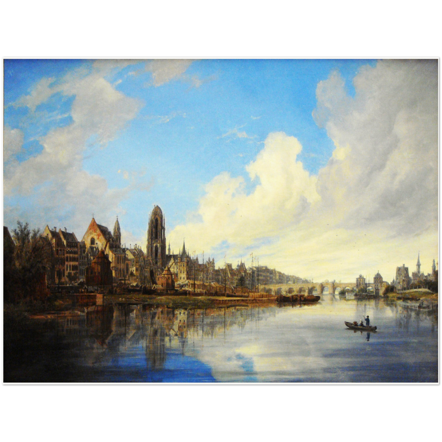 Historische Ansicht Frankfurt um 1831
