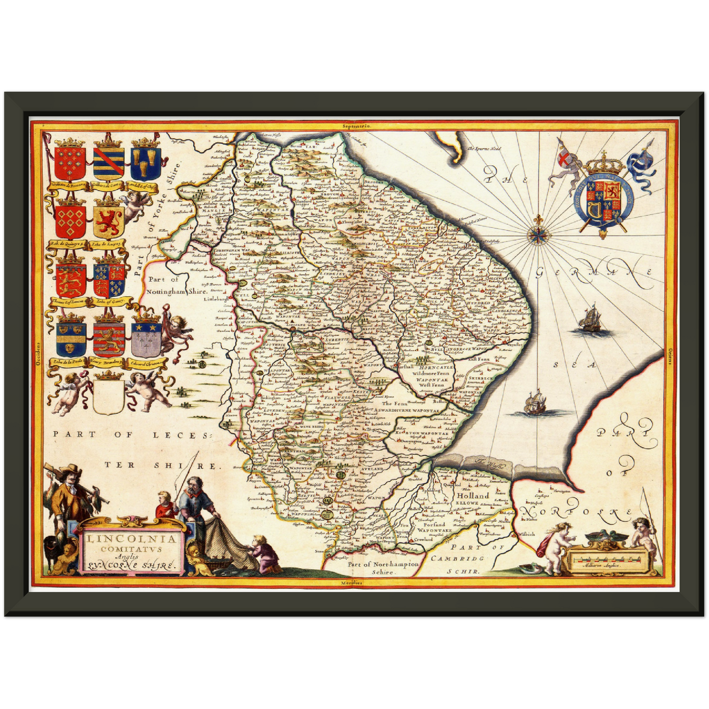 Historical city map Test product horizontal 3 sizes