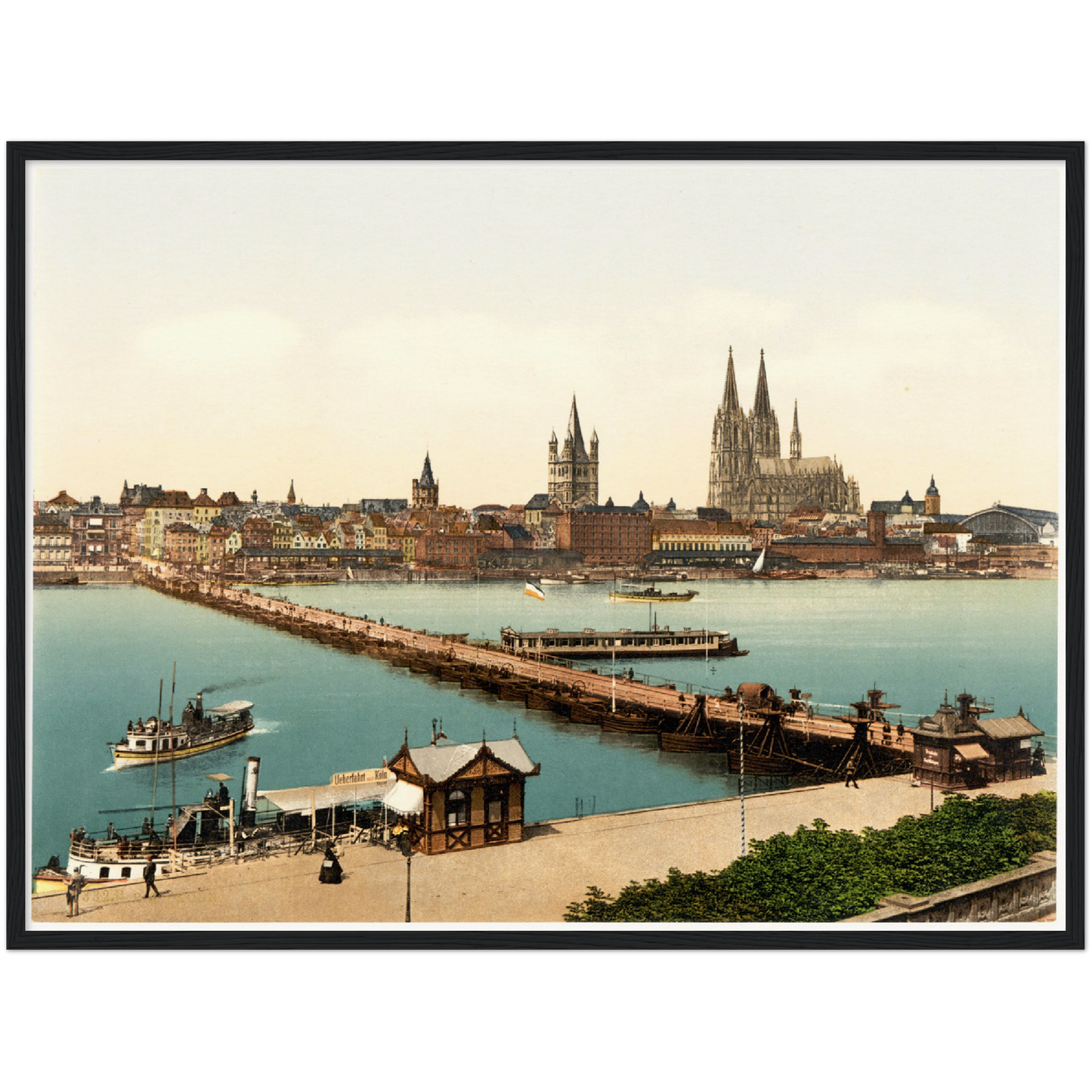 Historische Ansicht Köln um 1895