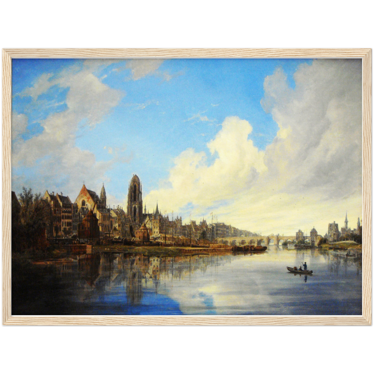 Historische Ansicht Frankfurt um 1831