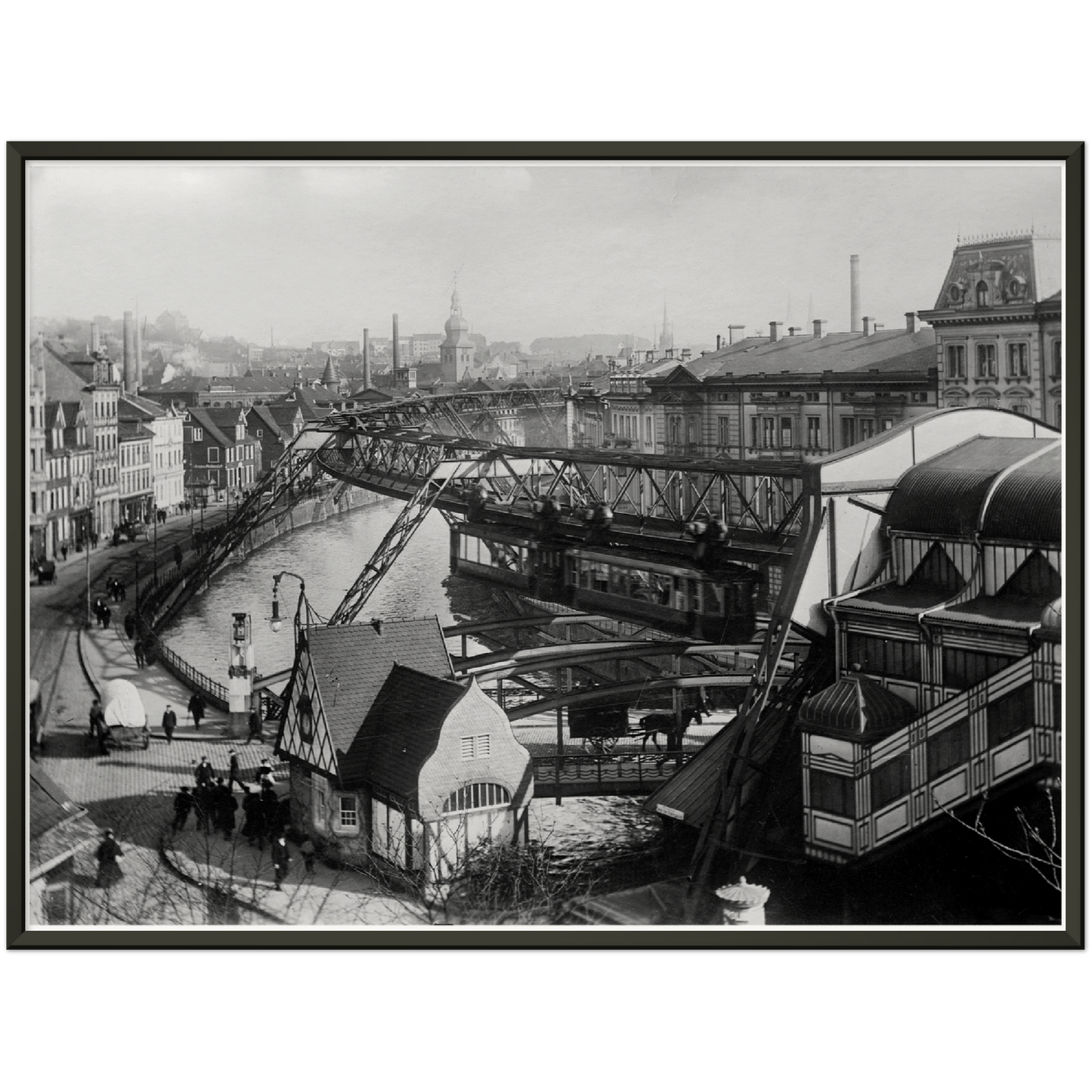 Historische Ansicht Wuppertaler um 1913