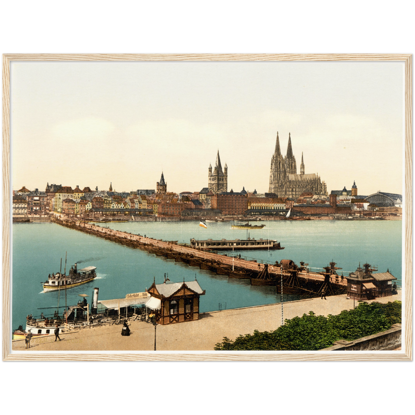 Historische Ansicht Köln um 1895