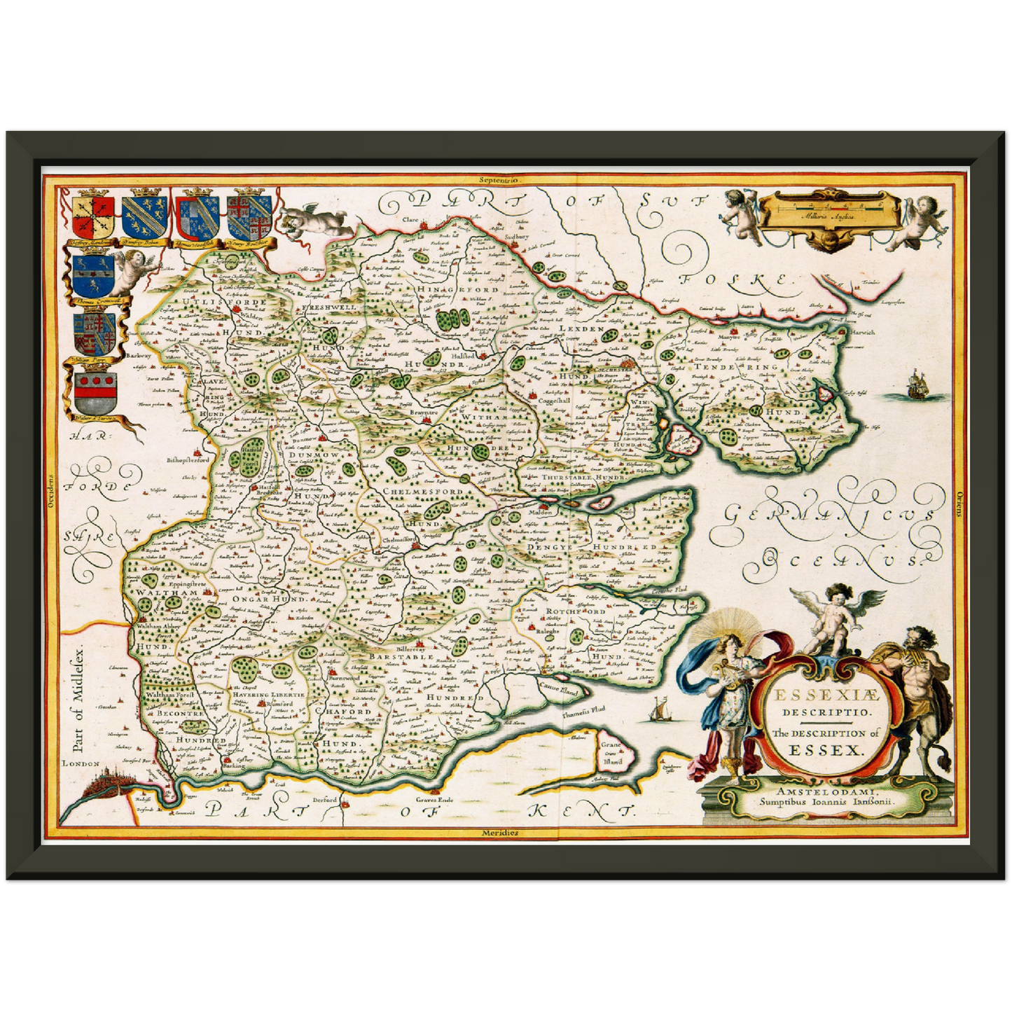 Historical city map Test product horizontal 3 sizes