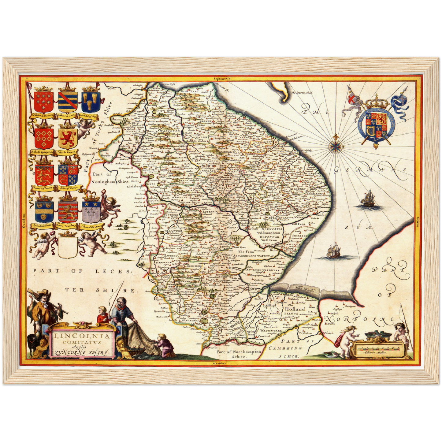 Historical city map Test product horizontal 3 sizes