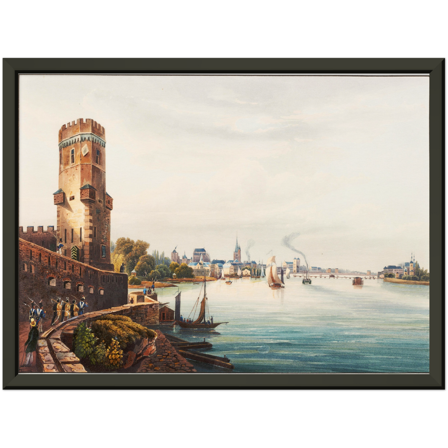 Historische Ansicht Köln um 1800