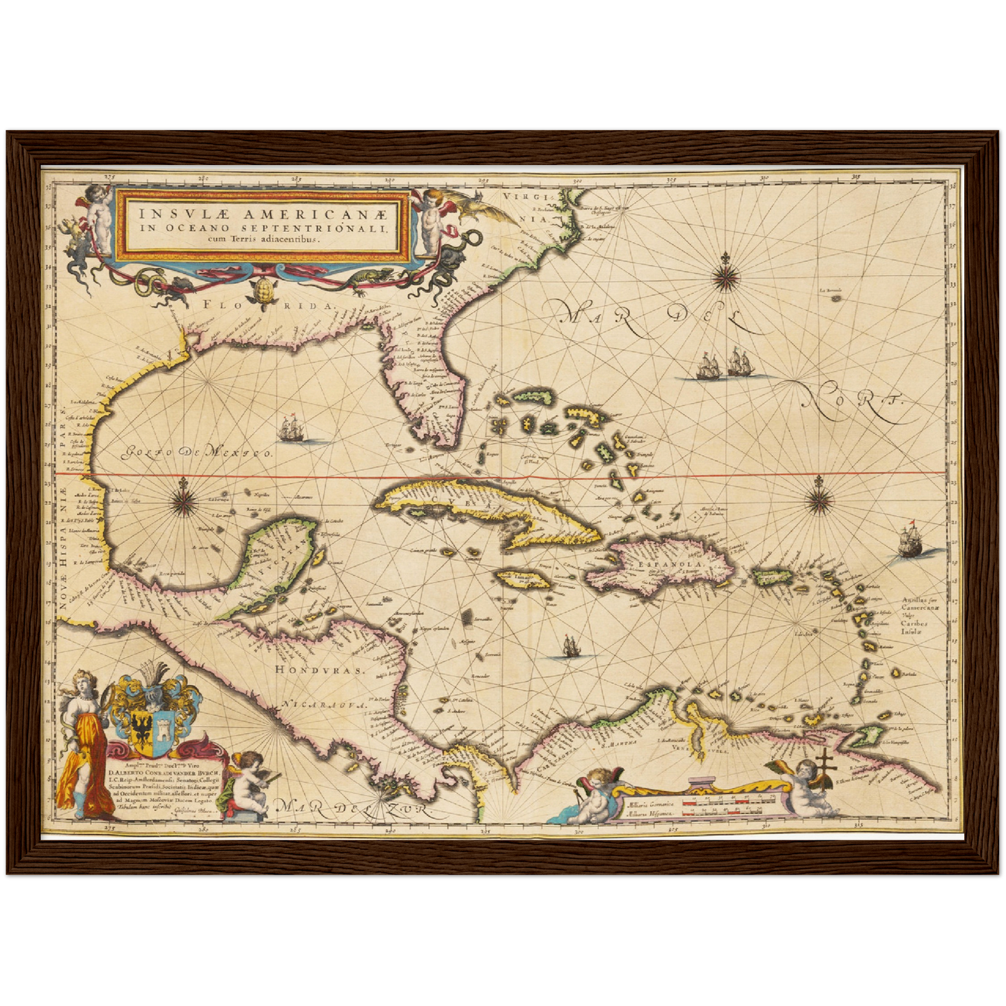 Historical city map Test product horizontal 3 sizes