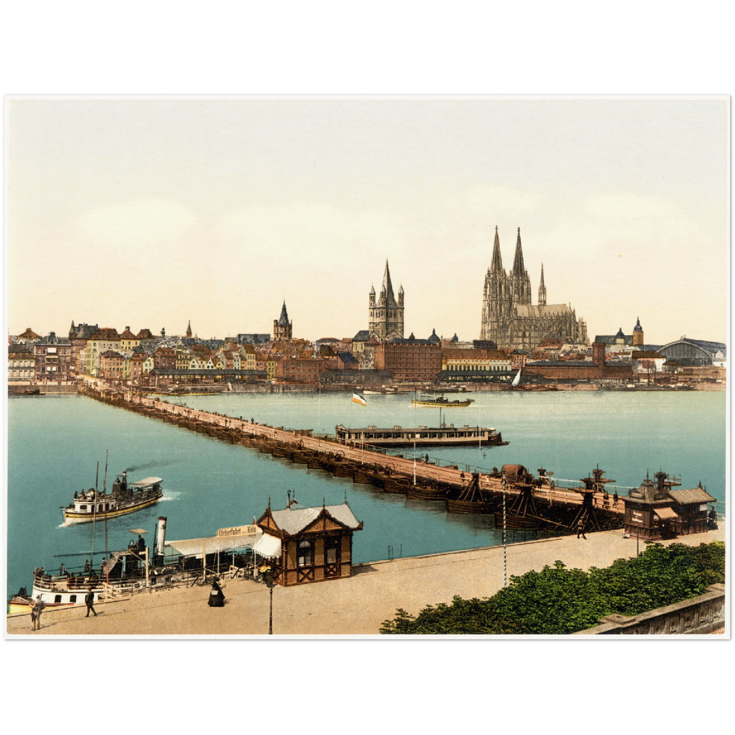 Historische Ansicht Köln um 1895