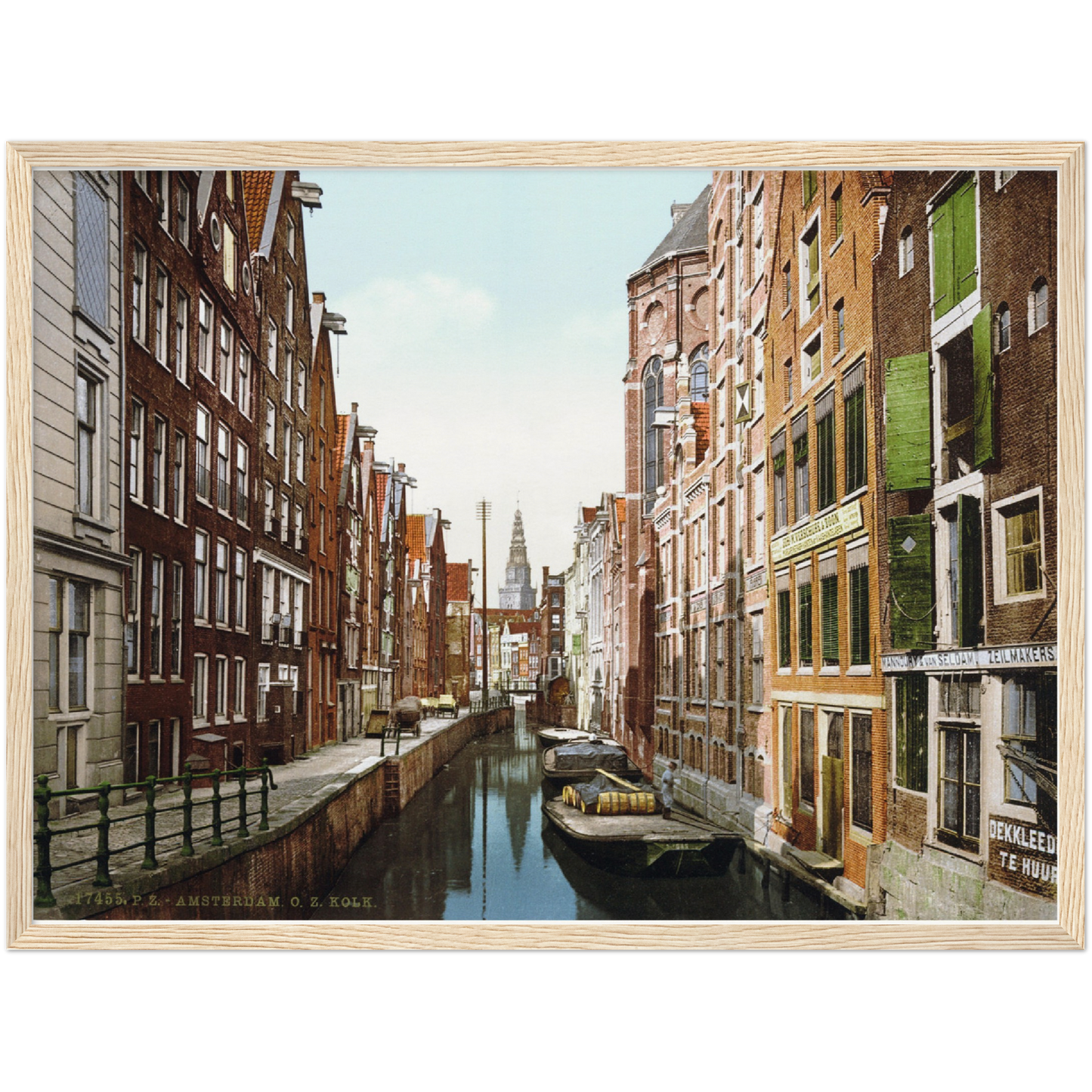Historische Ansicht Amsterdam um 1895