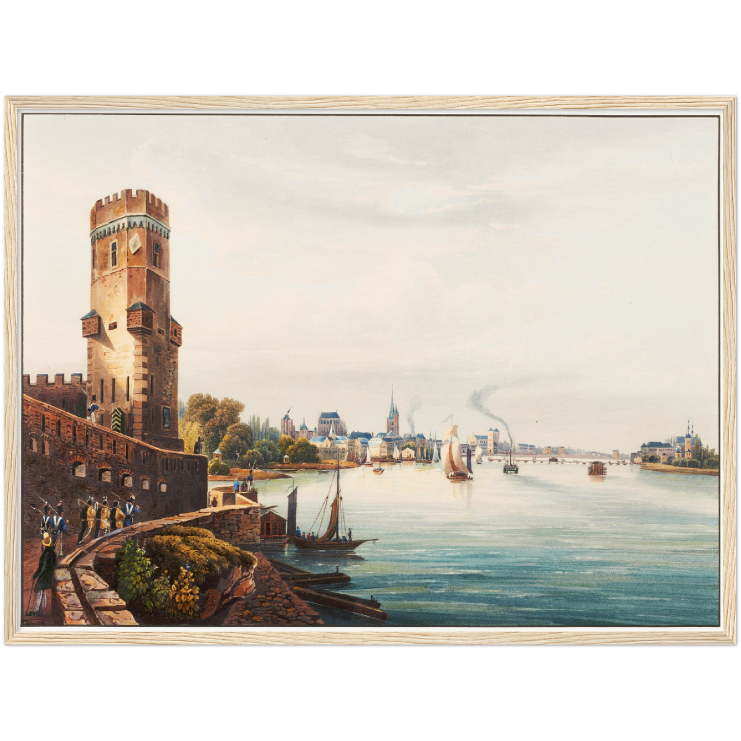 Historische Ansicht Köln um 1800
