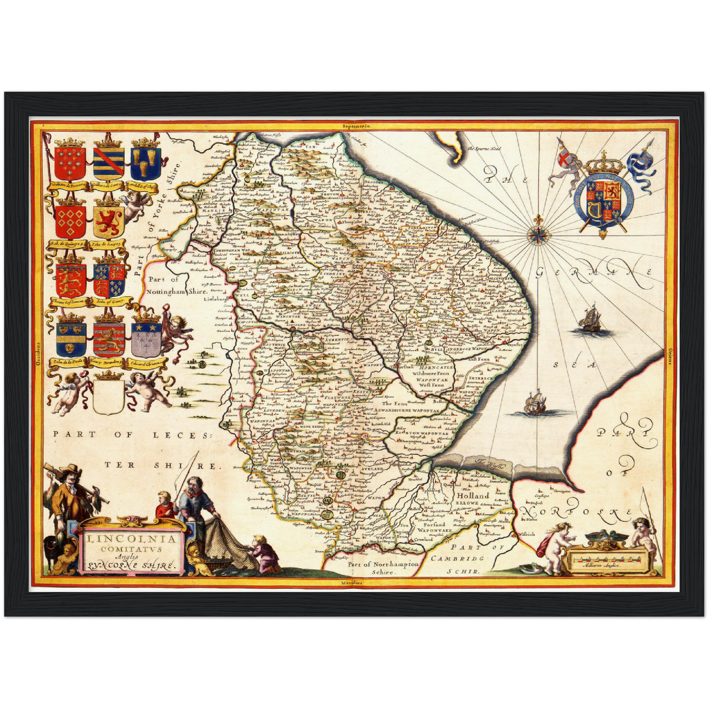 Historical city map Test product horizontal 3 sizes