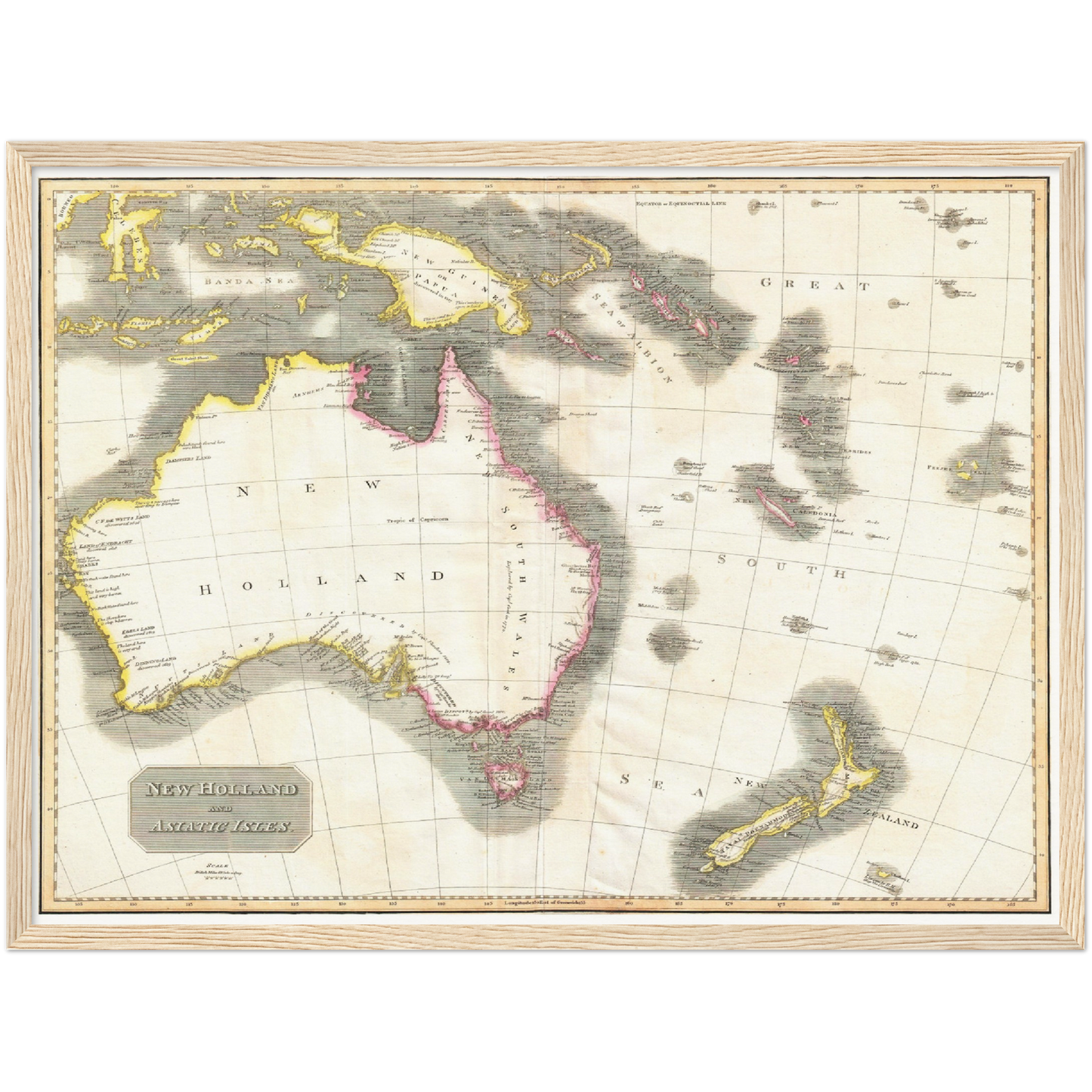 Historical city map Test product horizontal 3 sizes