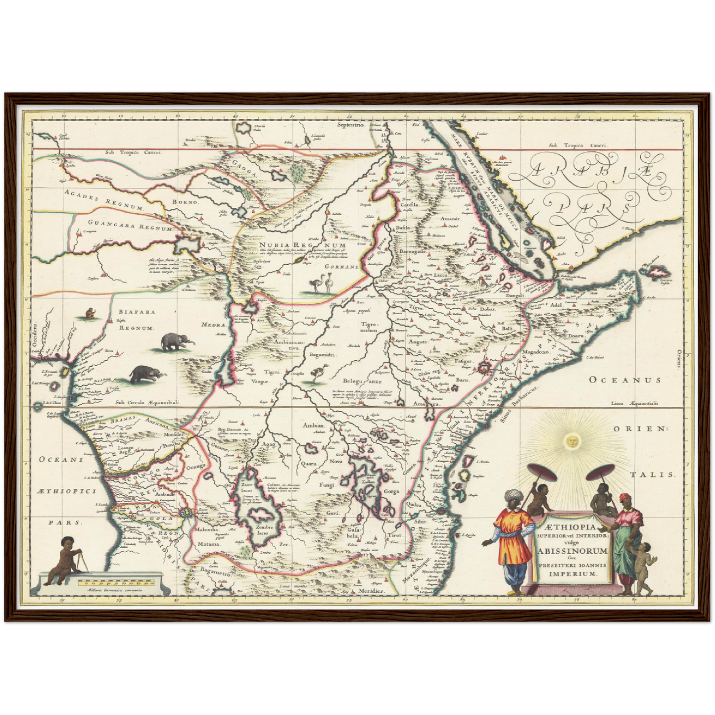 Historical city map Test product horizontal 3 sizes