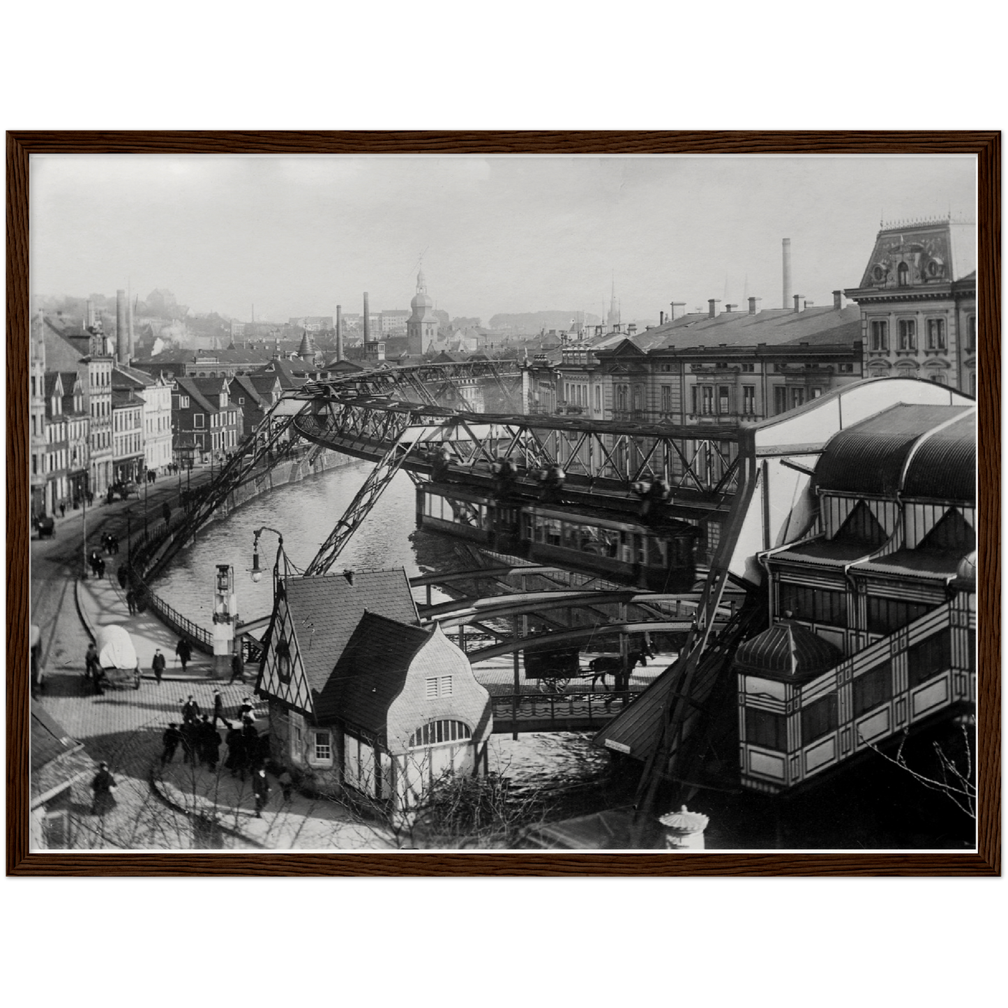 Historische Ansicht Wuppertaler um 1913