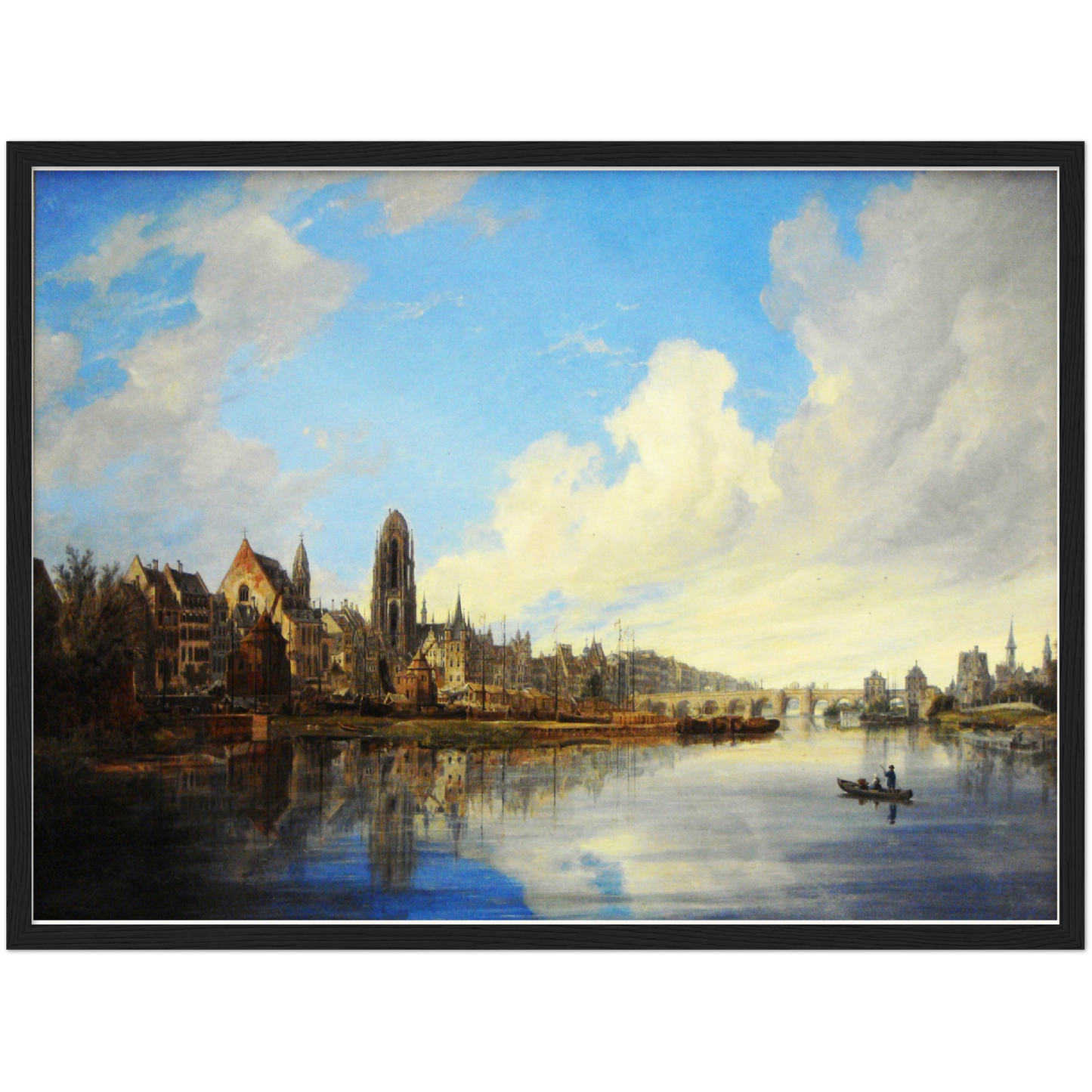 Historische Ansicht Frankfurt um 1831