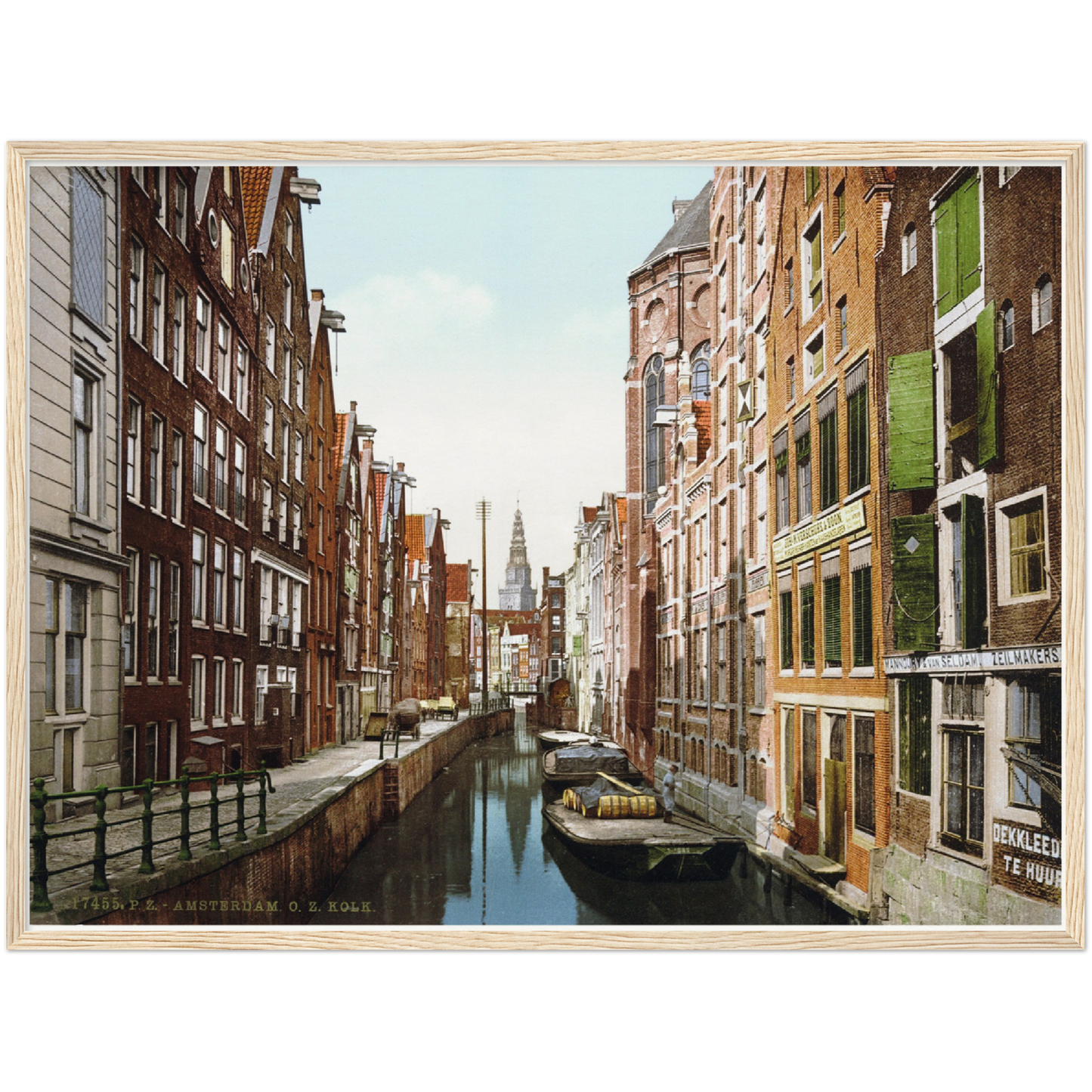 Historische Ansicht Amsterdam um 1895