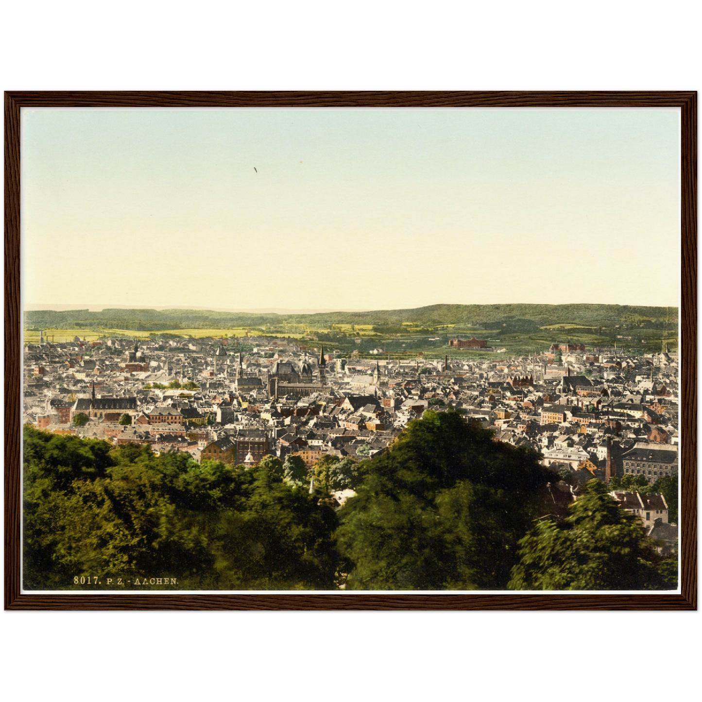 Historische Ansicht Aachen um 1895