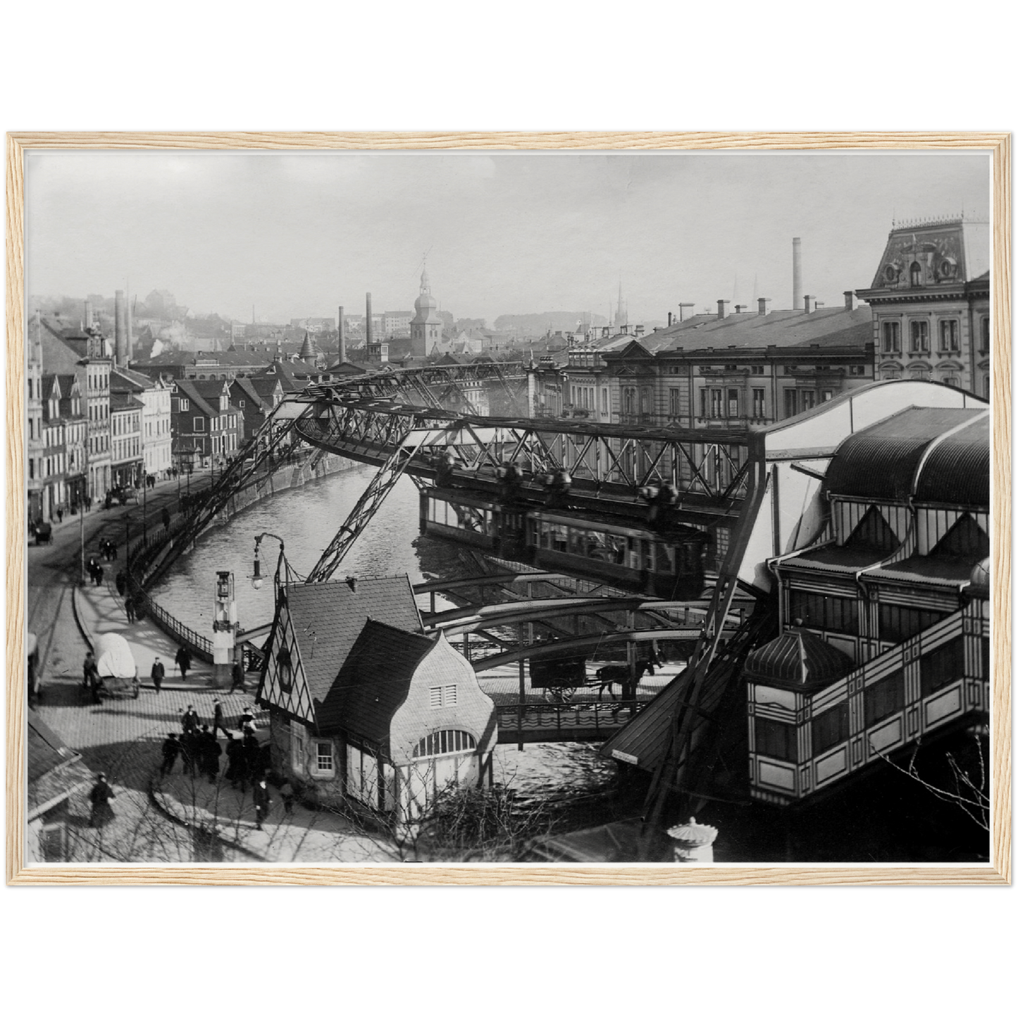 Historische Ansicht Wuppertaler um 1913