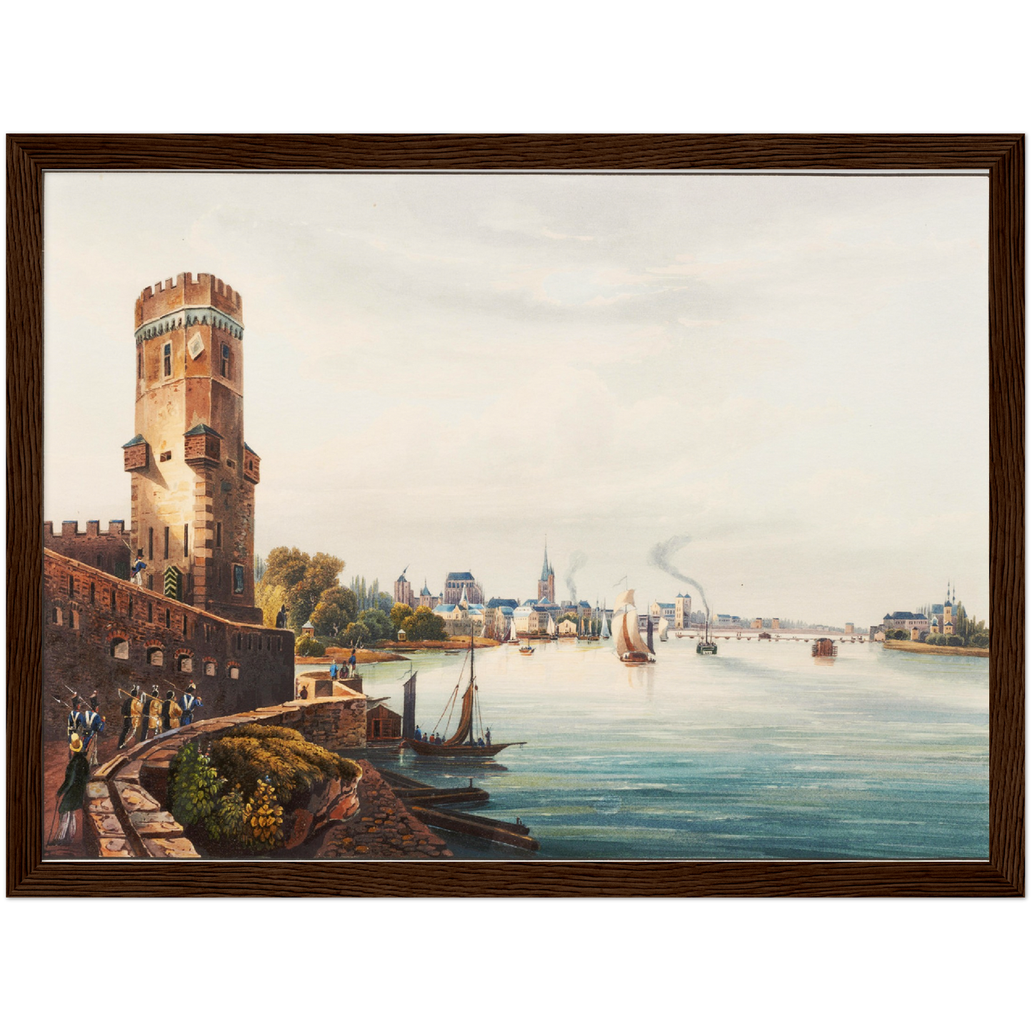 Historische Ansicht Köln um 1800