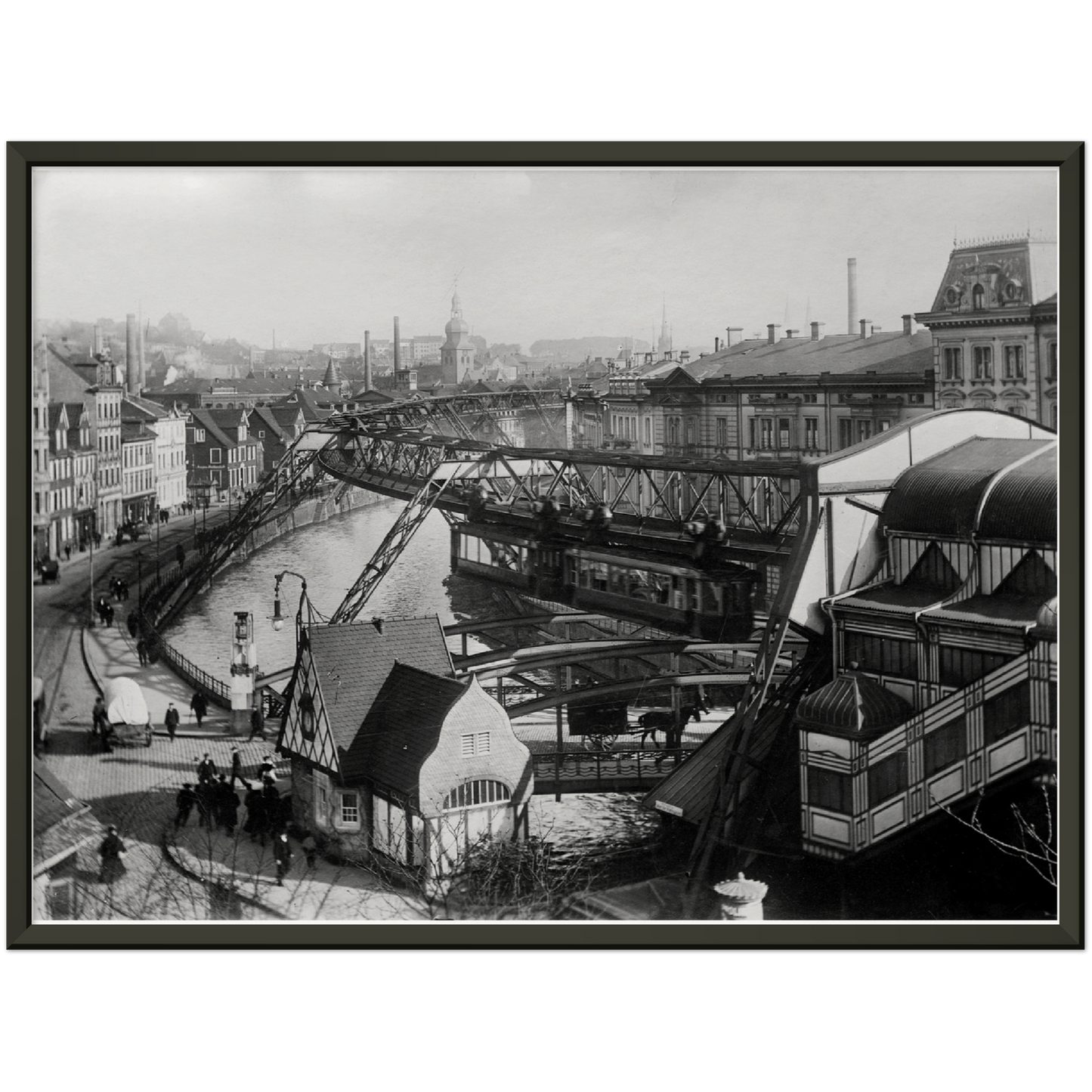 Historische Ansicht Wuppertaler um 1913