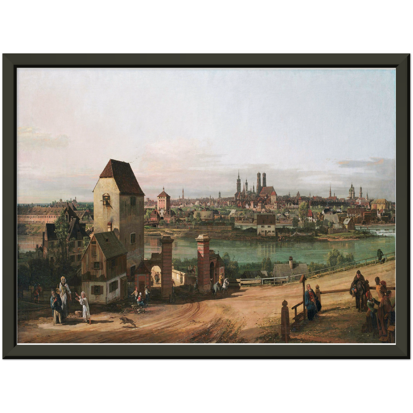 Historische Ansicht München um 1761