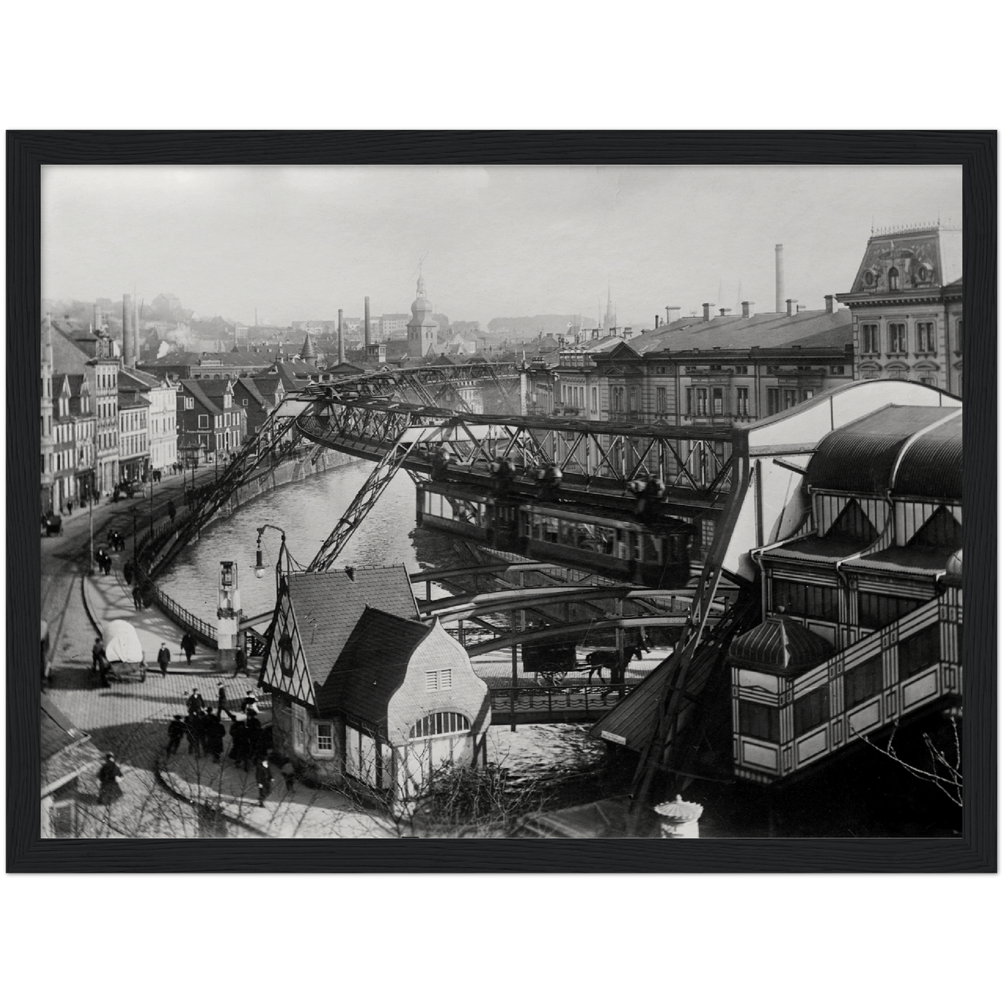 Historische Ansicht Wuppertaler um 1913