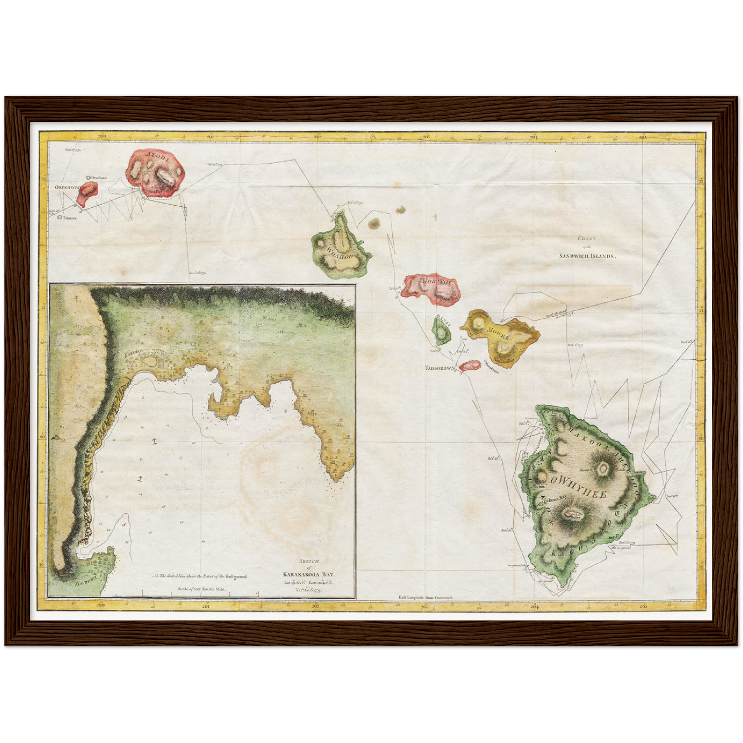 Historical city map Test product horizontal 3 sizes