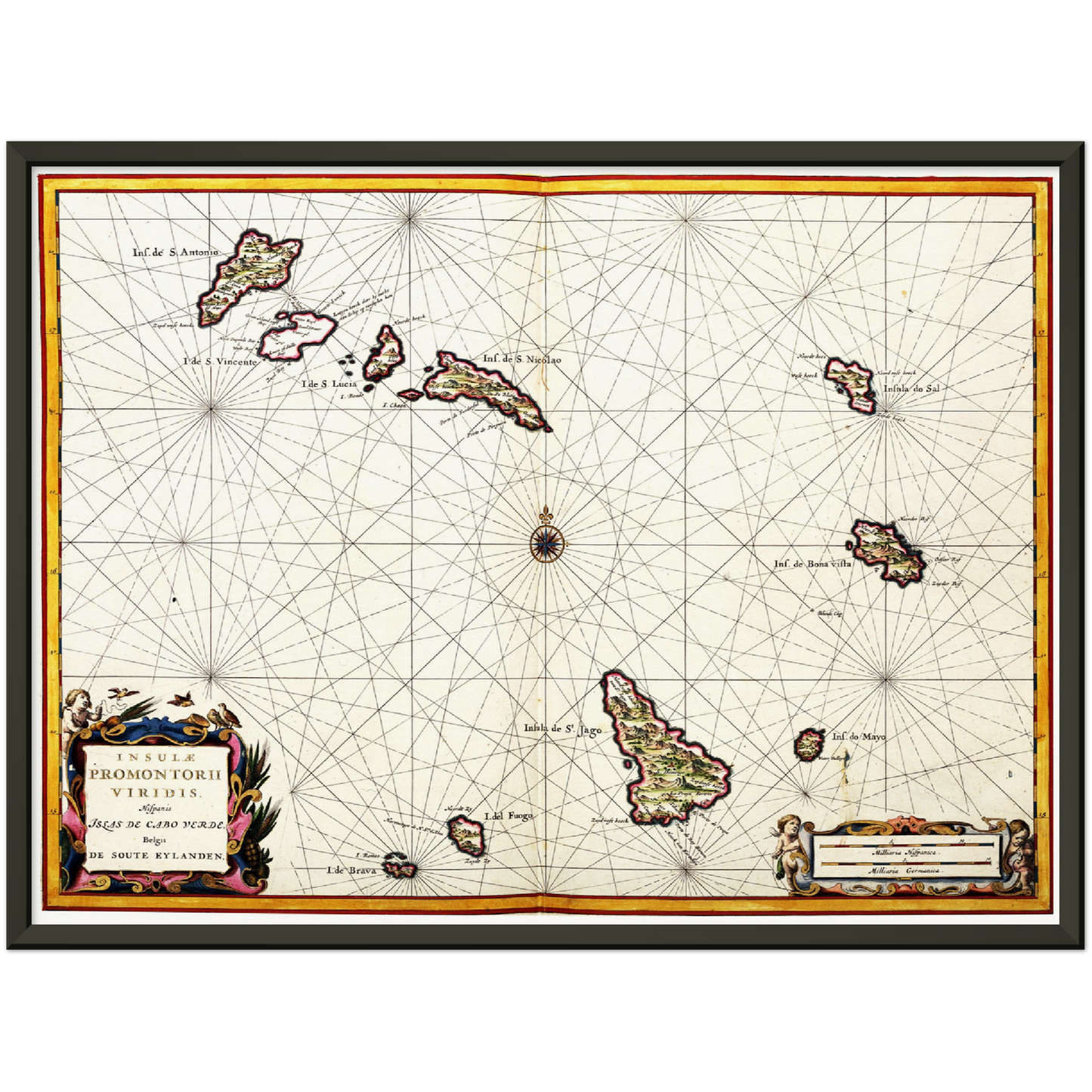 Historical city map Test product horizontal 3 sizes